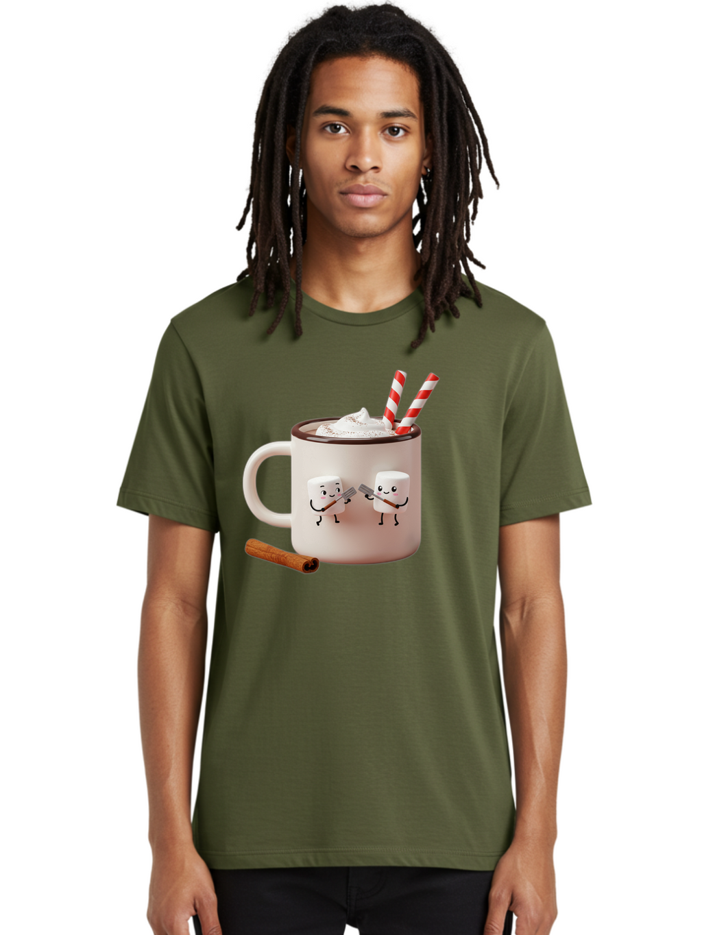 Cocoa-Mug Men'S Graphic Tee, 100% Cotton, Comfortable Casual Summer Wear, Machine Washable, Vintage Camera, Old Camera, Antique Camera, Black Camera, Classic Photography, Photography Equipment, Nostalgic Device, Film Camera, Camera Art Bam068