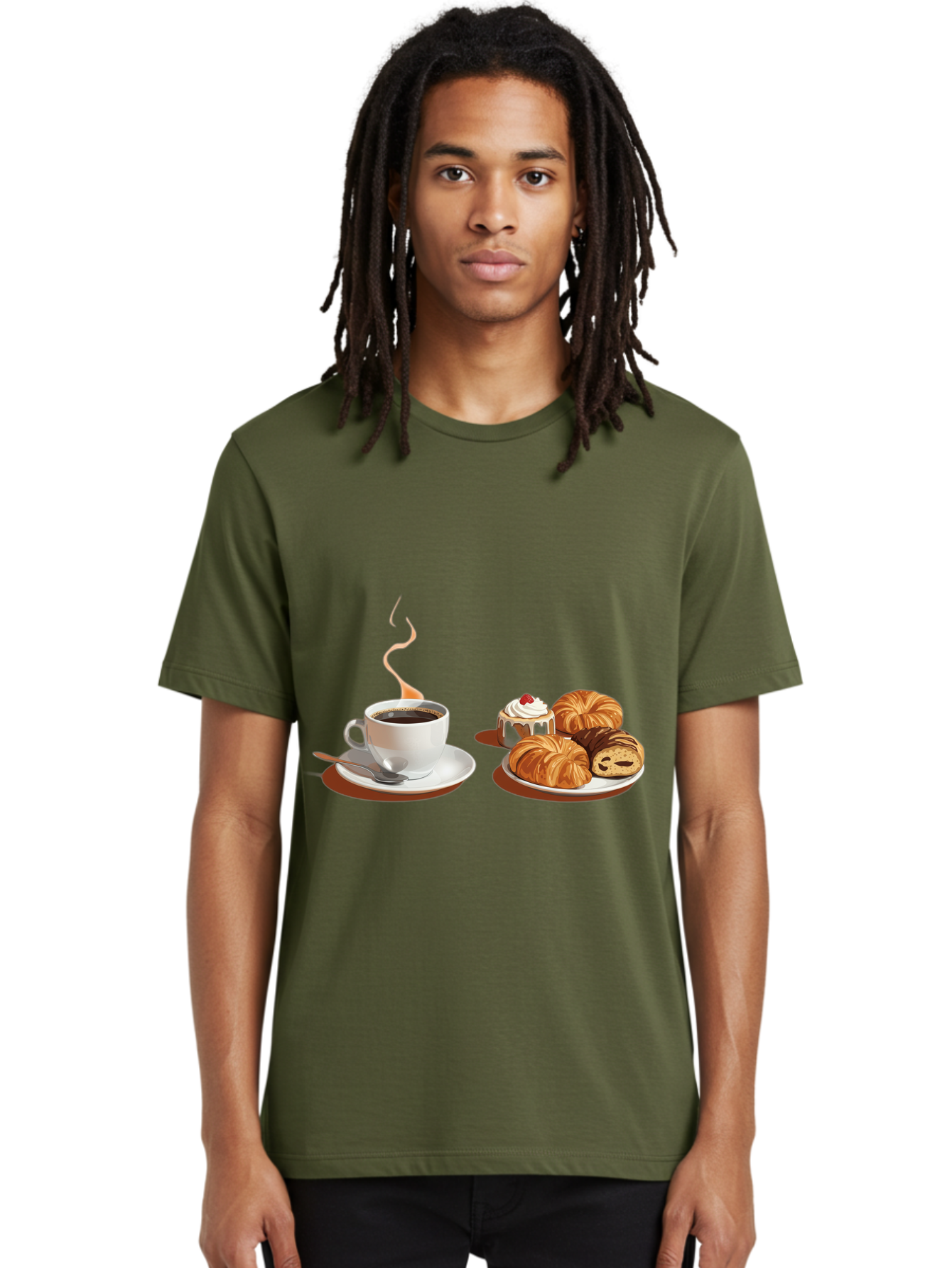 Coffee-And-Pastries Men'S Graphic Tee, 100% Cotton, Comfortable Casual Summer Wear, Machine Washable, Vintage Camera, Old Camera, Antique Camera, Black Camera, Classic Photography, Photography Equipment, Nostalgic Device, Film Camera, Bam069