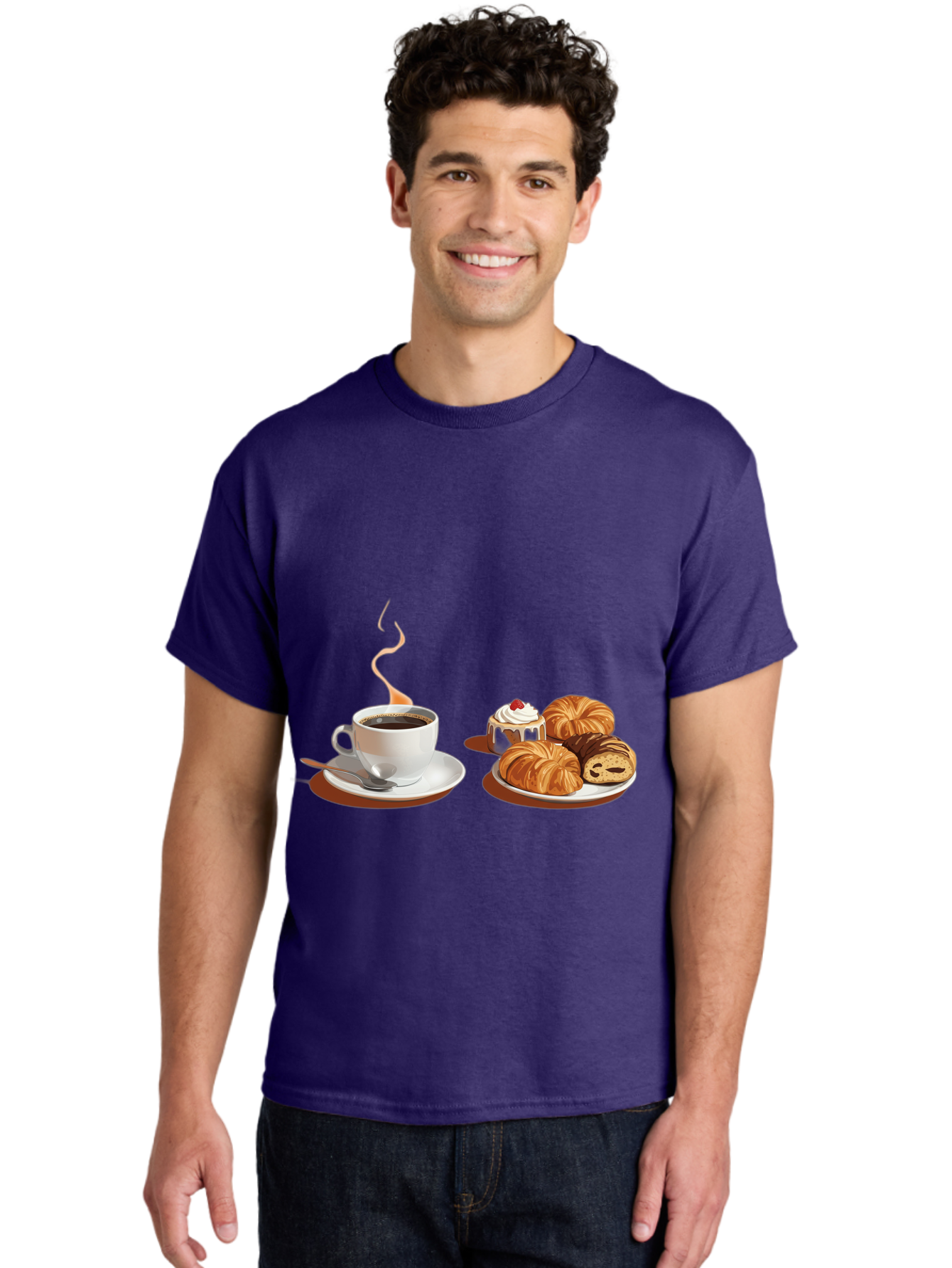 Coffee-And-Pastries Men'S Graphic Tee, 100% Cotton, Comfortable Casual Summer Wear, Machine Washable, Vintage Camera, Old Camera, Antique Camera, Black Camera, Classic Photography, Photography Equipment, Nostalgic Device, Film Camera, Bam069