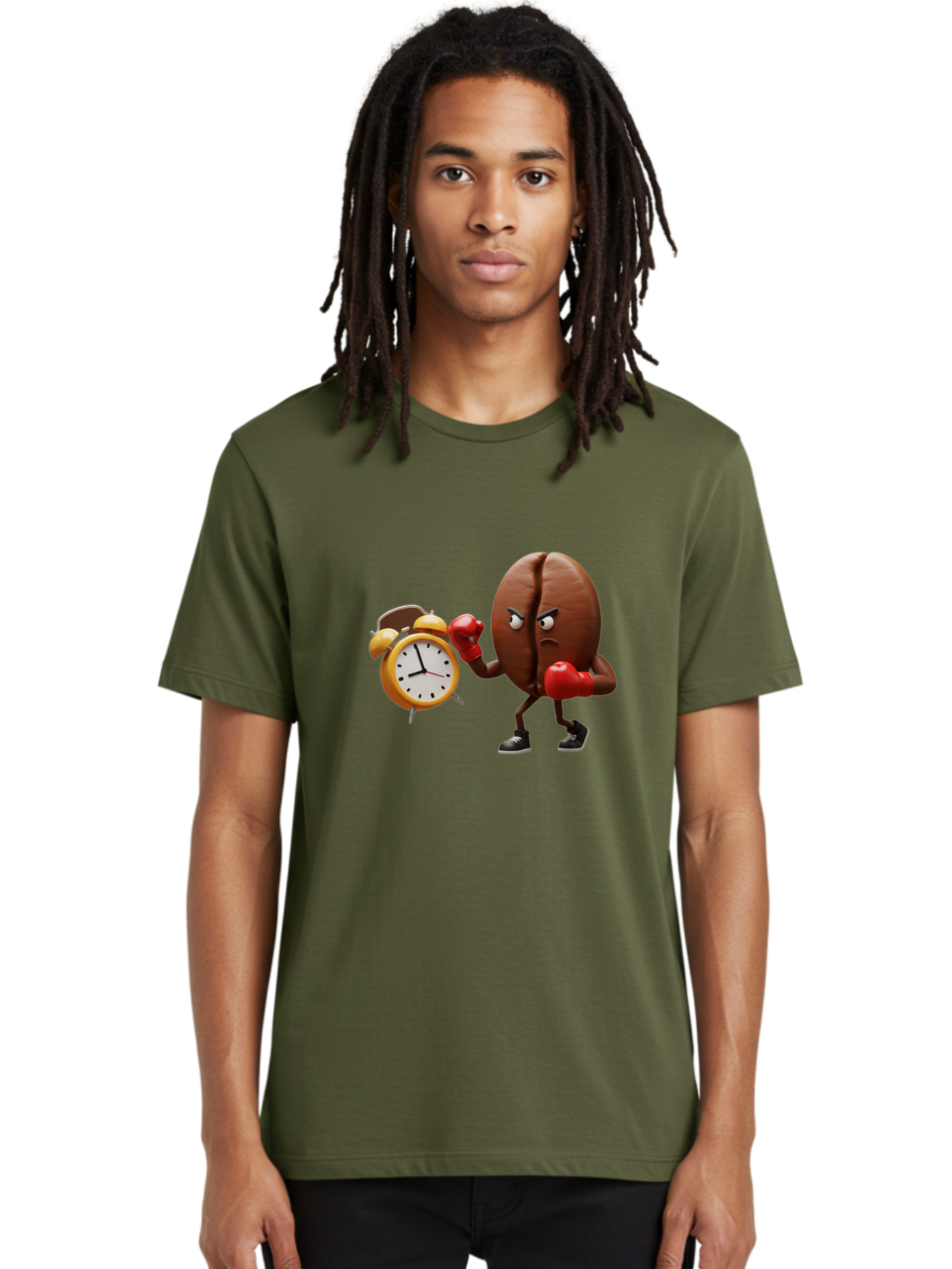 Coffee-Bean-Boxer Men'S Graphic Tee, 100% Cotton, Comfortable Casual Summer Wear, Machine Washable, Vintage Camera, Old Camera, Antique Camera, Black Camera, Classic Photography, Photography Equipment, Nostalgic Device, Film Camera, Camera Art Bam071