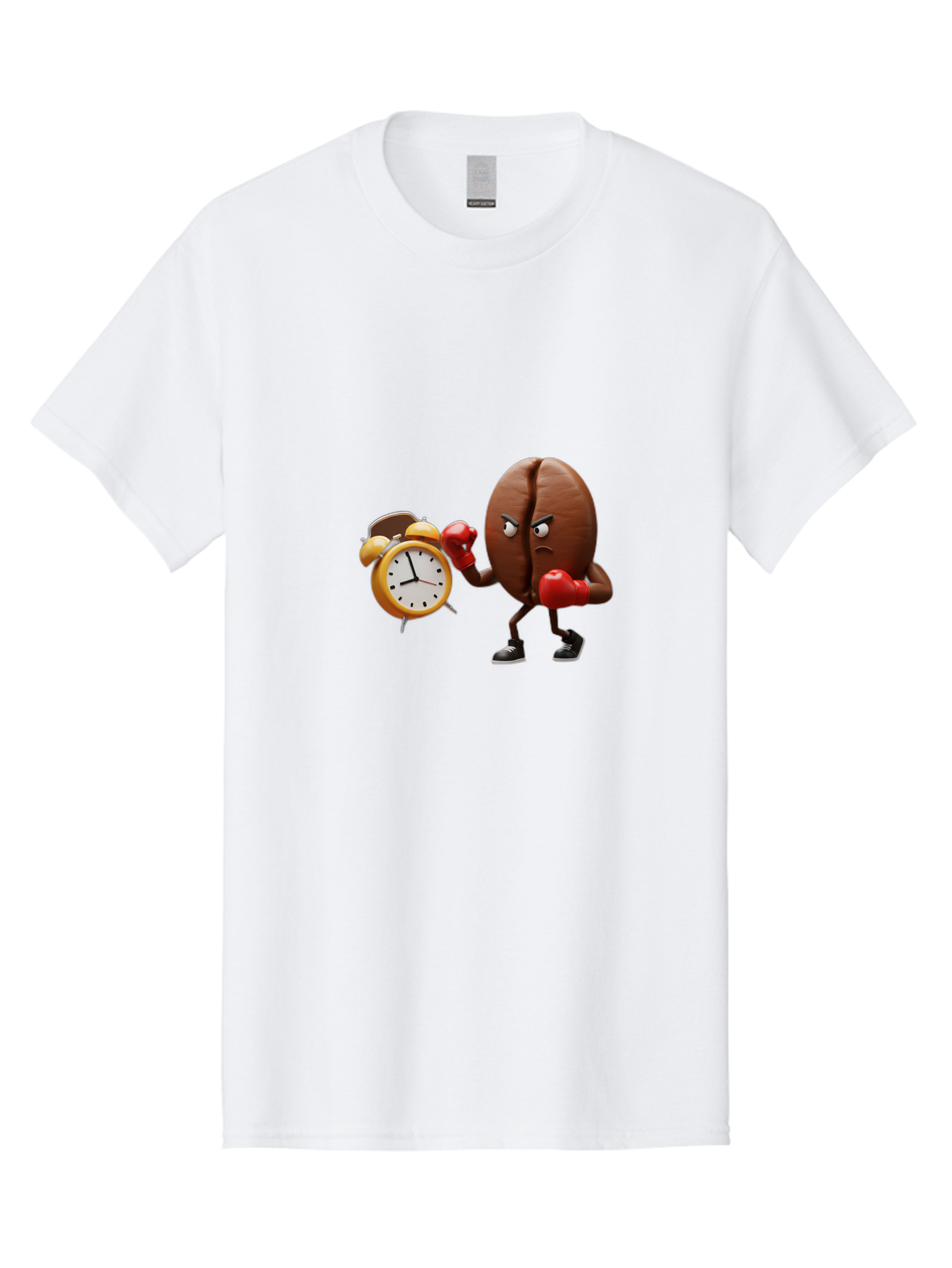 Coffee-Bean-Boxer Men'S Graphic Tee, 100% Cotton, Comfortable Casual Summer Wear, Machine Washable, Vintage Camera, Old Camera, Antique Camera, Black Camera, Classic Photography, Photography Equipment, Nostalgic Device, Film Camera, Camera Art Bam071