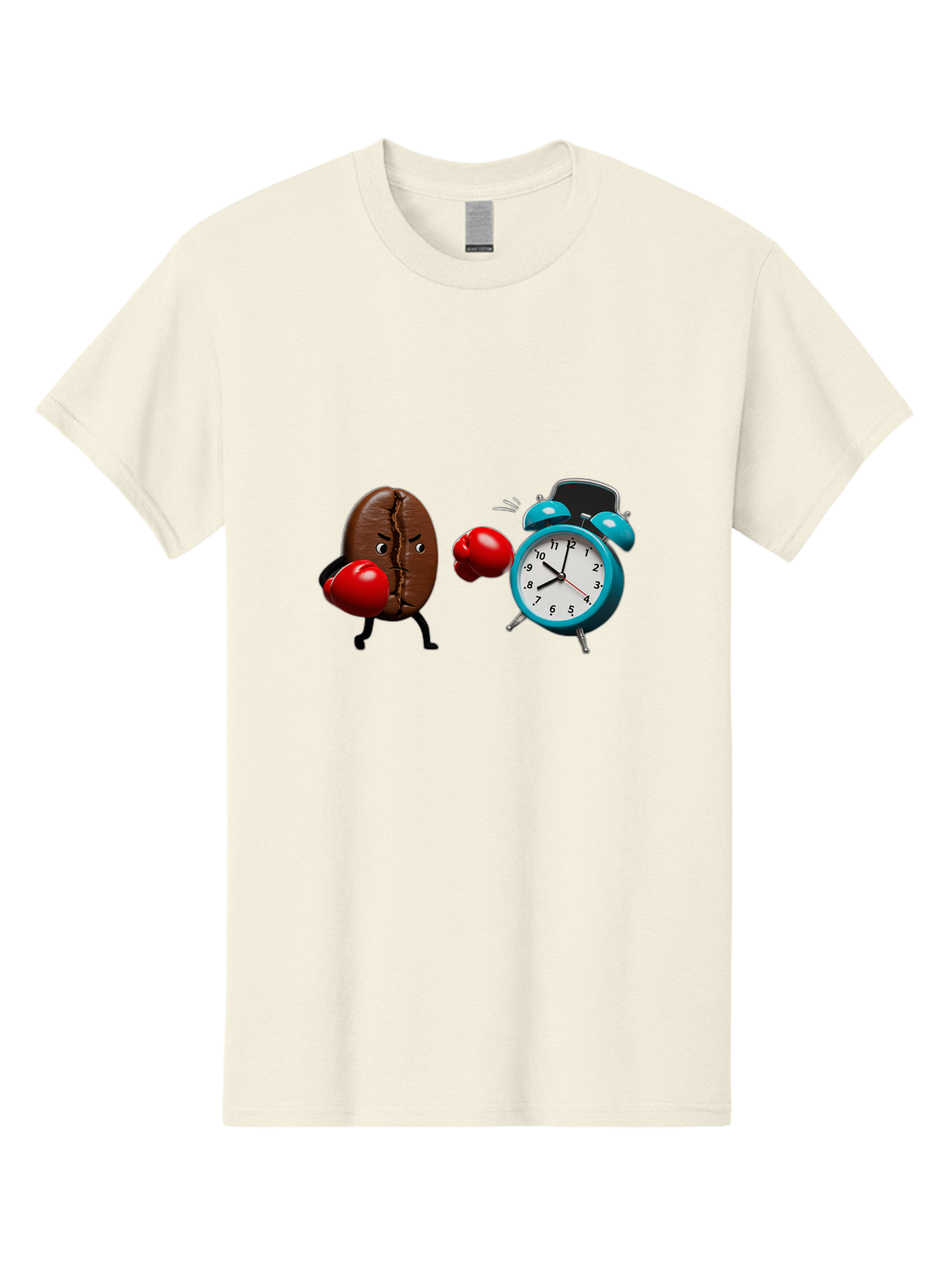 Coffee-Bean-Vs-Alarm-Clock Men'S Graphic Tee, 100% Cotton, Comfortable Casual Summer Wear, Machine Washable, Vintage Camera, Old Camera, Antique Camera, Black Camera, Classic Photography, Photography Equipment, Nostalgic Device, Film Camera, Bam077