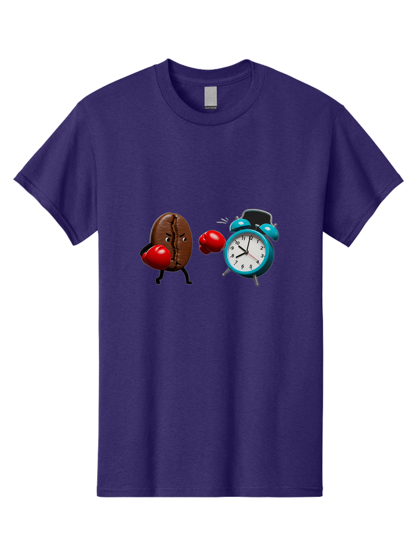 Coffee-Bean-Vs-Alarm-Clock Men'S Graphic Tee, 100% Cotton, Comfortable Casual Summer Wear, Machine Washable, Vintage Camera, Old Camera, Antique Camera, Black Camera, Classic Photography, Photography Equipment, Nostalgic Device, Film Camera, Bam077