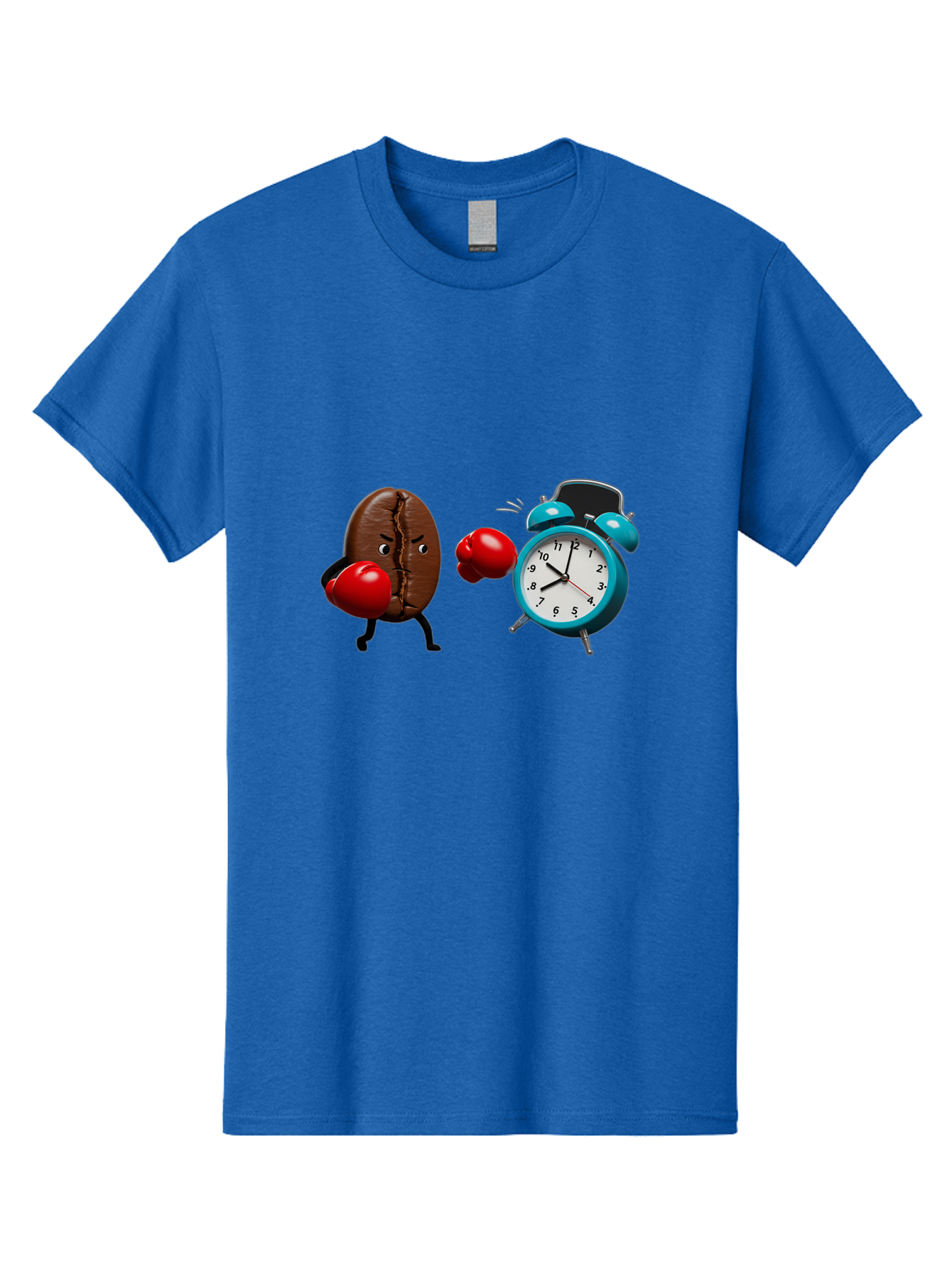 Coffee-Bean-Vs-Alarm-Clock Men'S Graphic Tee, 100% Cotton, Comfortable Casual Summer Wear, Machine Washable, Vintage Camera, Old Camera, Antique Camera, Black Camera, Classic Photography, Photography Equipment, Nostalgic Device, Film Camera, Bam077