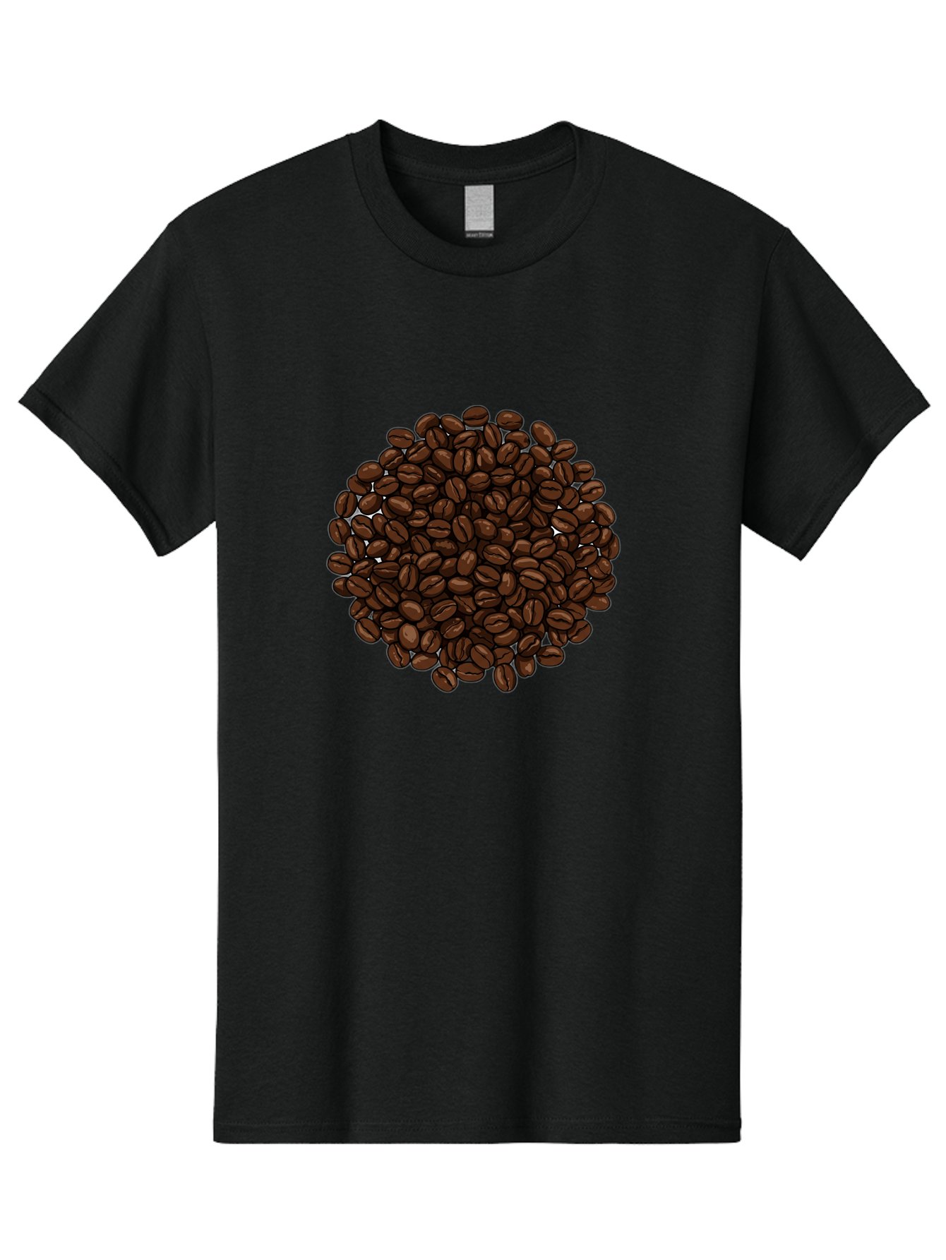 Coffee-Beans Men'S Graphic Tee, 100% Cotton, Comfortable Casual Summer Wear, Machine Washable, Vintage Camera, Old Camera, Antique Camera, Black Camera, Classic Photography, Photography Equipment, Nostalgic Device, Film Camera, Camera Art Bam078