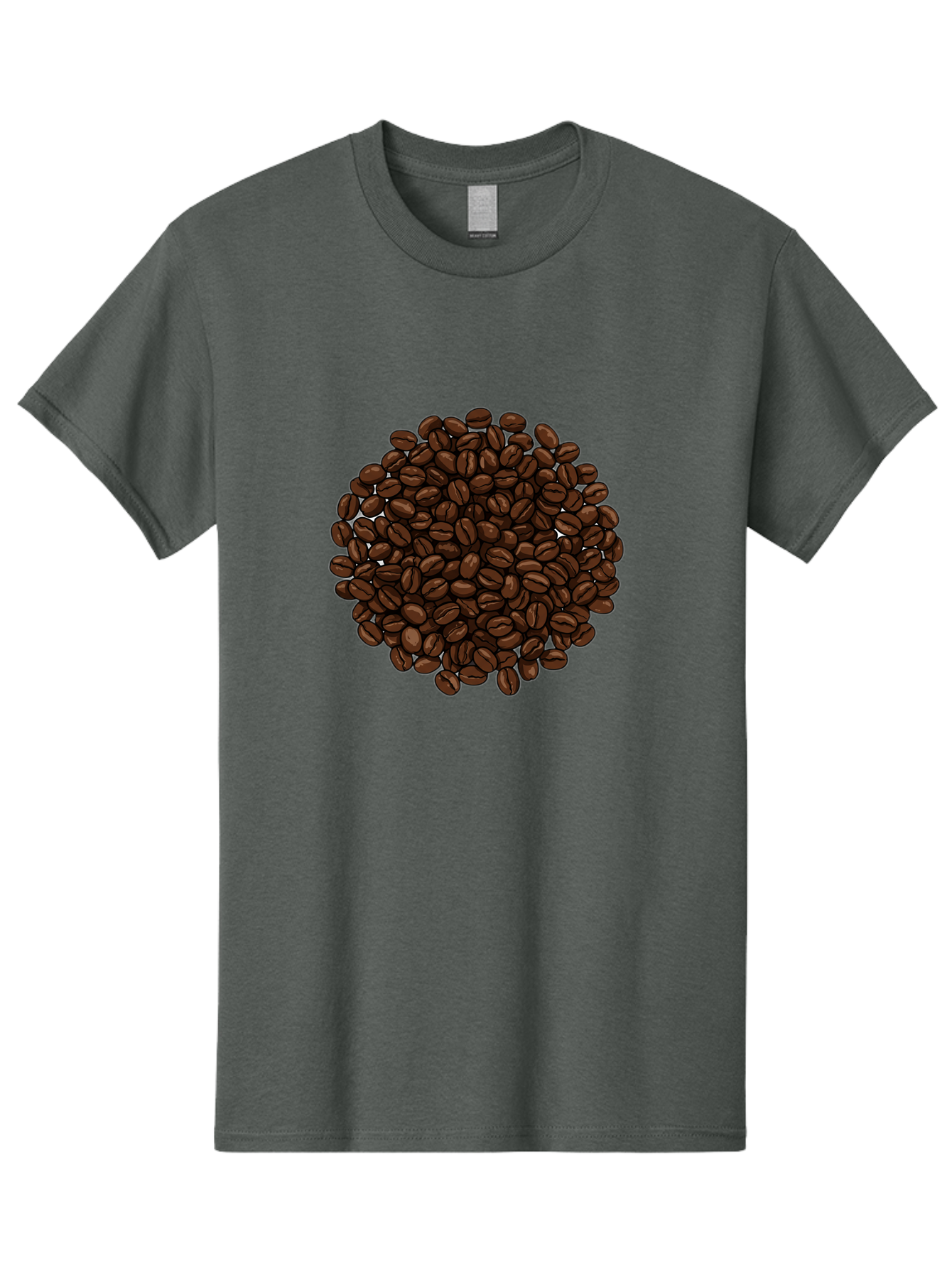 Coffee-Beans Men'S Graphic Tee, 100% Cotton, Comfortable Casual Summer Wear, Machine Washable, Vintage Camera, Old Camera, Antique Camera, Black Camera, Classic Photography, Photography Equipment, Nostalgic Device, Film Camera, Camera Art Bam078