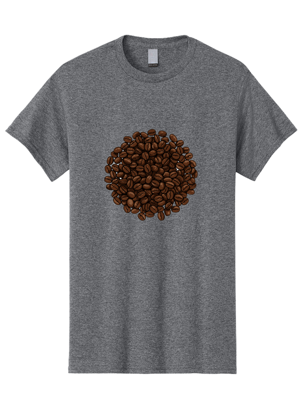 Coffee-Beans Men'S Graphic Tee, 100% Cotton, Comfortable Casual Summer Wear, Machine Washable, Vintage Camera, Old Camera, Antique Camera, Black Camera, Classic Photography, Photography Equipment, Nostalgic Device, Film Camera, Camera Art Bam078