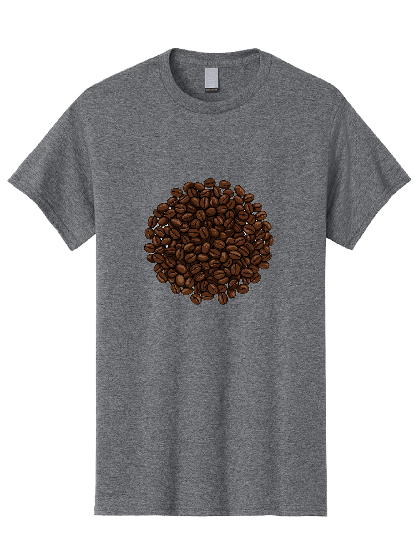 Coffee-Beans Men'S Graphic Tee, 100% Cotton, Comfortable Casual Summer Wear, Machine Washable, Vintage Camera, Old Camera, Antique Camera, Black Camera, Classic Photography, Photography Equipment, Nostalgic Device, Film Camera, Camera Art Bam078