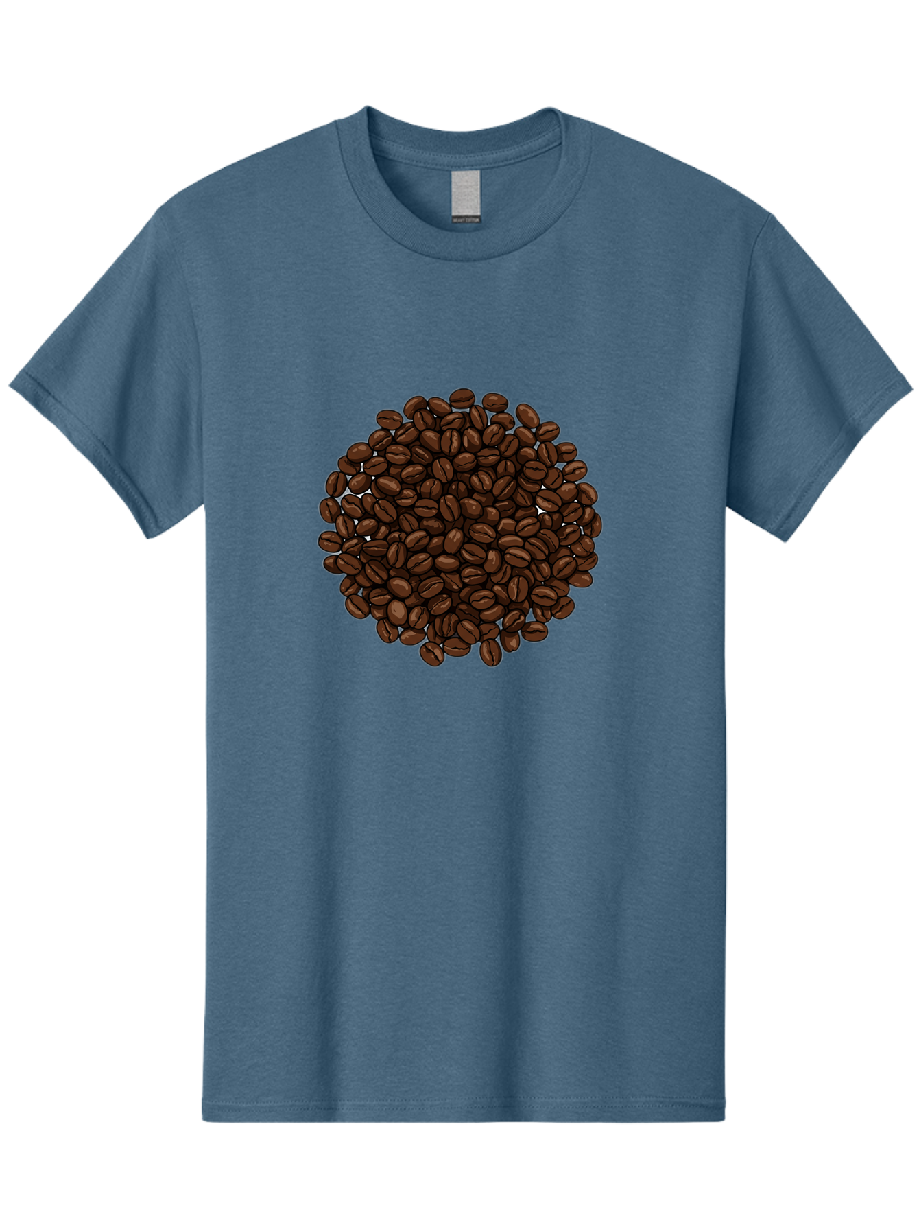 Coffee-Beans Men'S Graphic Tee, 100% Cotton, Comfortable Casual Summer Wear, Machine Washable, Vintage Camera, Old Camera, Antique Camera, Black Camera, Classic Photography, Photography Equipment, Nostalgic Device, Film Camera, Camera Art Bam078