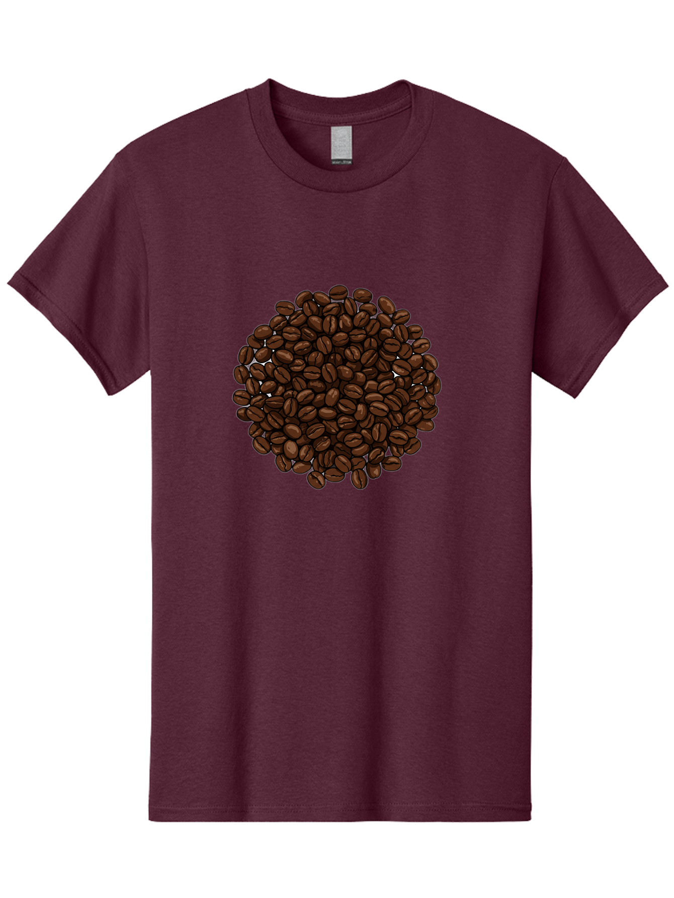 Coffee-Beans Men'S Graphic Tee, 100% Cotton, Comfortable Casual Summer Wear, Machine Washable, Vintage Camera, Old Camera, Antique Camera, Black Camera, Classic Photography, Photography Equipment, Nostalgic Device, Film Camera, Camera Art Bam078