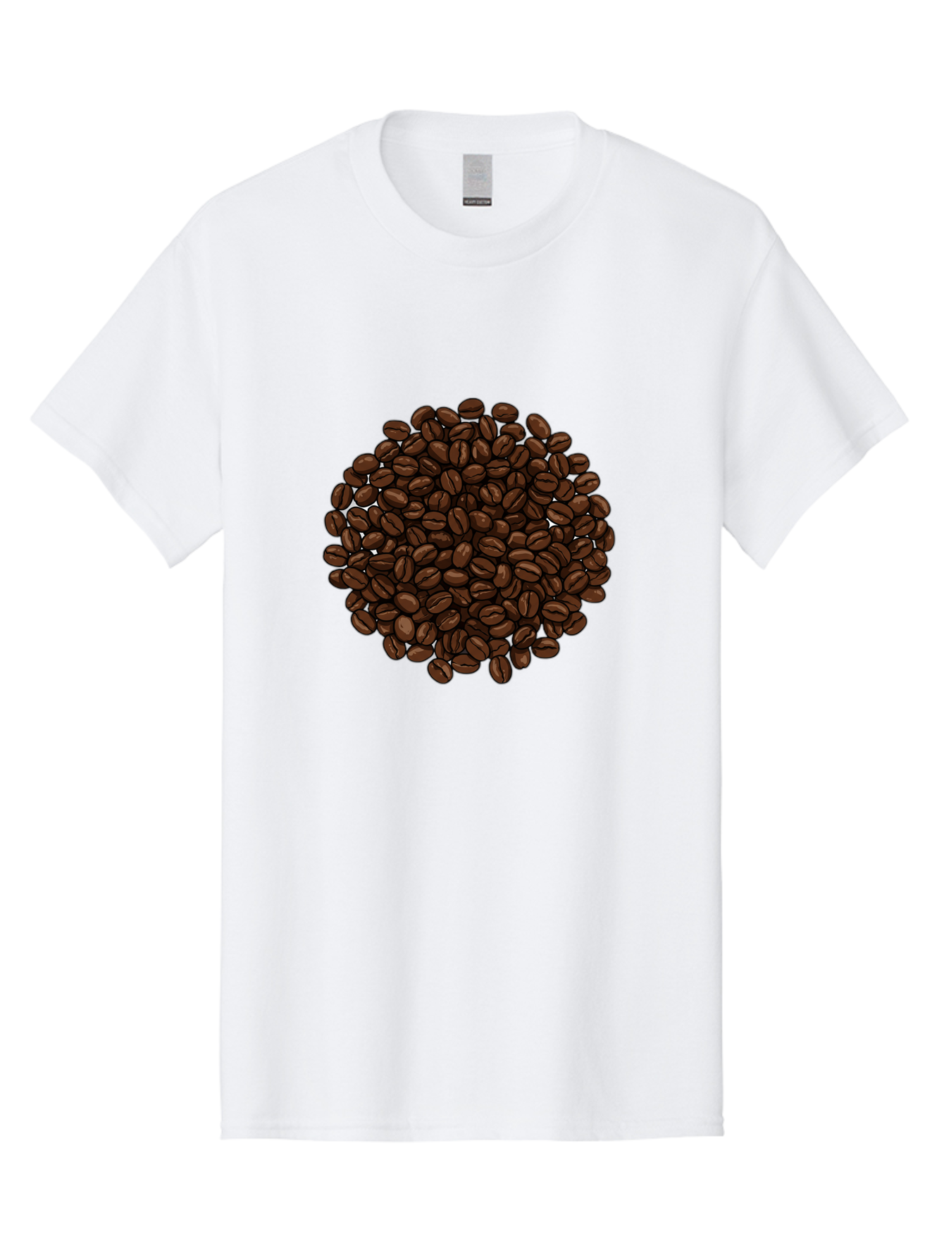 Coffee-Beans Men'S Graphic Tee, 100% Cotton, Comfortable Casual Summer Wear, Machine Washable, Vintage Camera, Old Camera, Antique Camera, Black Camera, Classic Photography, Photography Equipment, Nostalgic Device, Film Camera, Camera Art Bam078