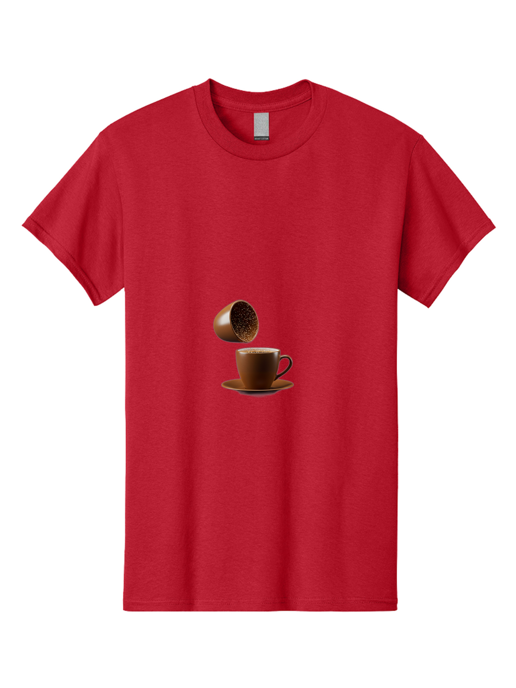 Coffee-Capsule-And-Mug Men'S Graphic Tee, 100% Cotton, Comfortable Casual Summer Wear, Machine Washable, Vintage Camera, Old Camera, Antique Camera, Black Camera, Classic Photography, Photography Equipment, Nostalgic Device, Film Camera, Bam079