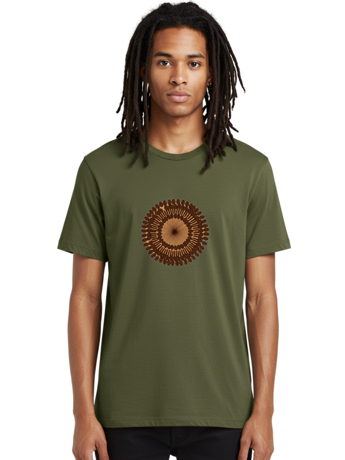 Coffee-Circle Men'S Graphic Tee, 100% Cotton, Comfortable Casual Summer Wear, Machine Washable, Vintage Camera, Old Camera, Antique Camera, Black Camera, Classic Photography, Photography Equipment, Nostalgic Device, Film Camera, Camera Art Bam080