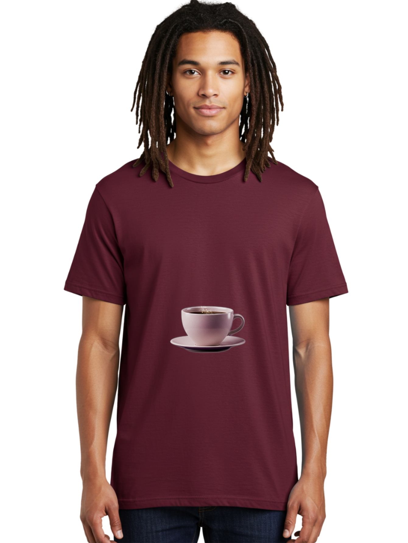 Coffee-Cup Men'S Graphic Tee, 100% Cotton, Comfortable Casual Summer Wear, Machine Washable, Vintage Camera, Old Camera, Antique Camera, Black Camera, Classic Photography, Photography Equipment, Nostalgic Device, Film Camera, Camera Art Bam083