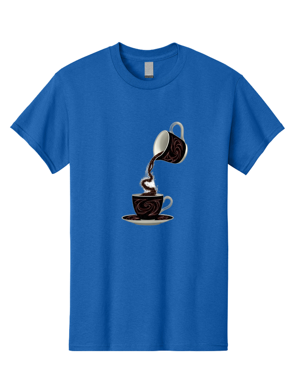 Coffee-Pouring Men'S Graphic Tee, 100% Cotton, Comfortable Casual Summer Wear, Machine Washable, Vintage Camera, Old Camera, Antique Camera, Black Camera, Classic Photography, Photography Equipment, Nostalgic Device, Film Camera, Camera Art Bam084
