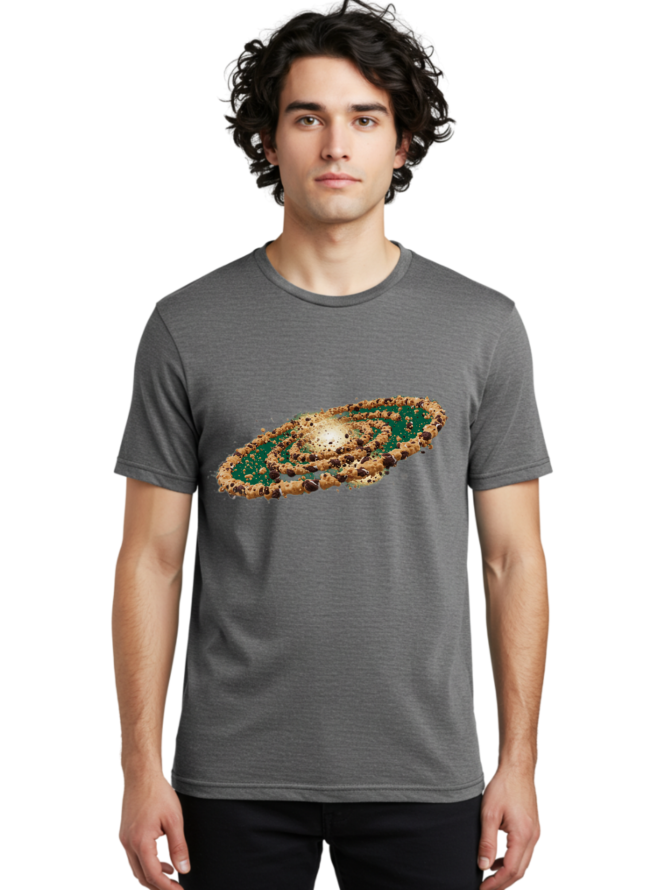 Coffee-Splash Men'S Graphic Tee, 100% Cotton, Comfortable Casual Summer Wear, Machine Washable, Vintage Camera, Old Camera, Antique Camera, Black Camera, Classic Photography, Photography Equipment, Nostalgic Device, Film Camera, Camera Art Bam085