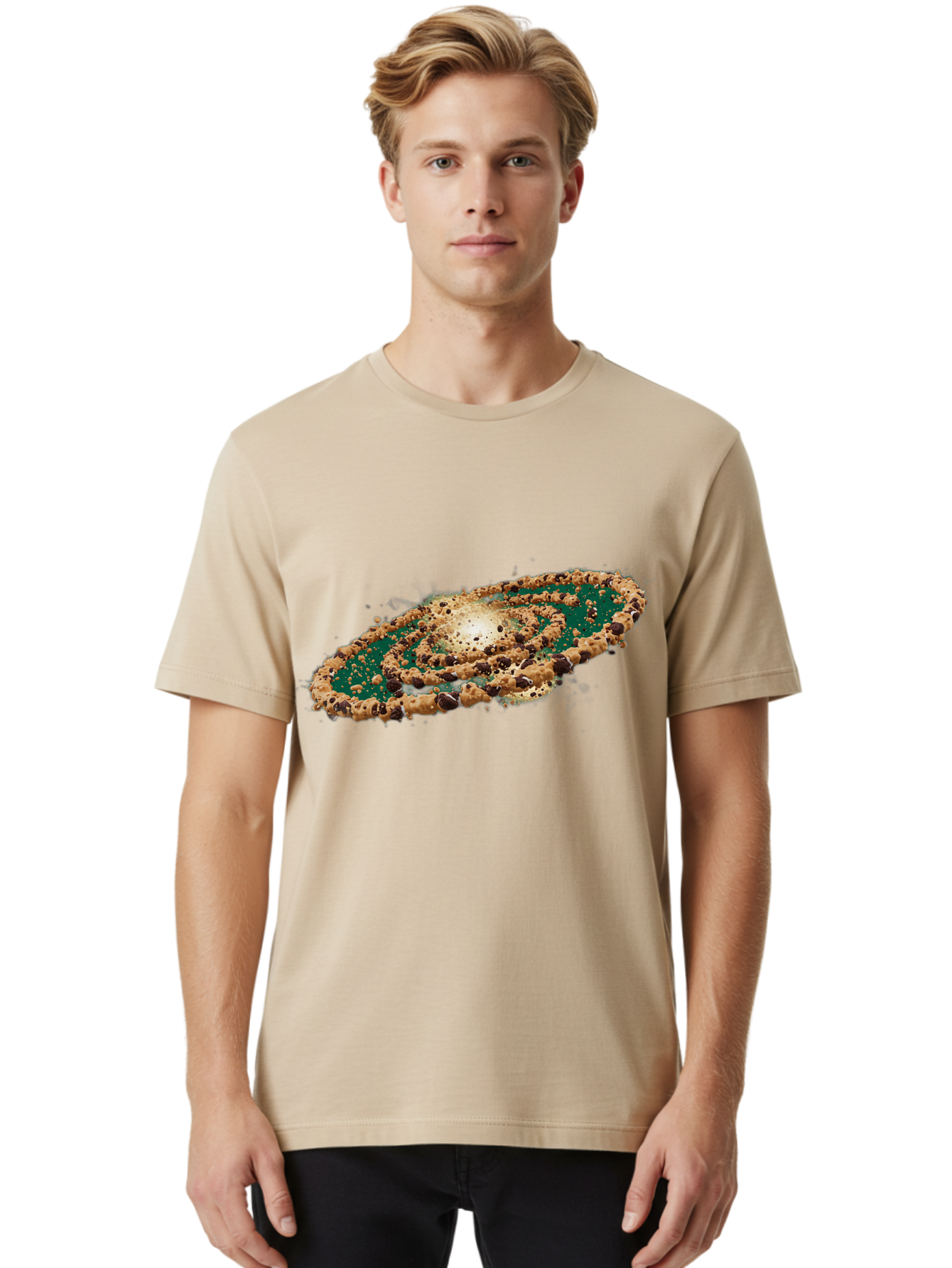 Coffee-Splash Men'S Graphic Tee, 100% Cotton, Comfortable Casual Summer Wear, Machine Washable, Vintage Camera, Old Camera, Antique Camera, Black Camera, Classic Photography, Photography Equipment, Nostalgic Device, Film Camera, Camera Art Bam085