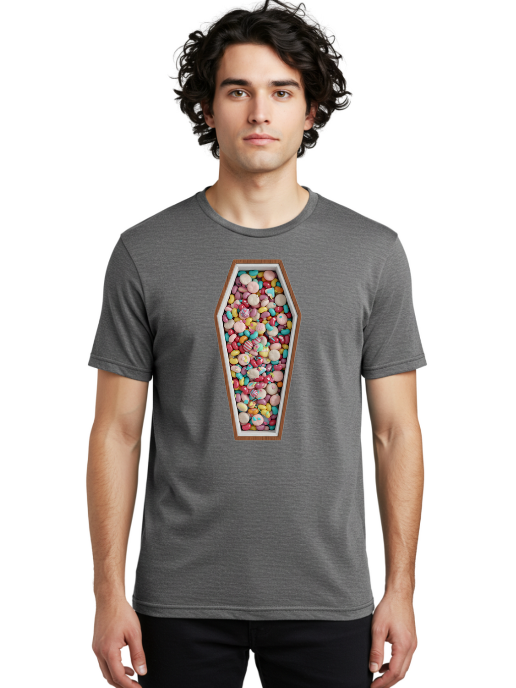 Coffin-Candy Men'S Graphic Tee, 100% Cotton, Comfortable Casual Summer Wear, Machine Washable, Vintage Camera, Old Camera, Antique Camera, Black Camera, Classic Photography, Photography Equipment, Nostalgic Device, Film Camera, Camera Art Bam086