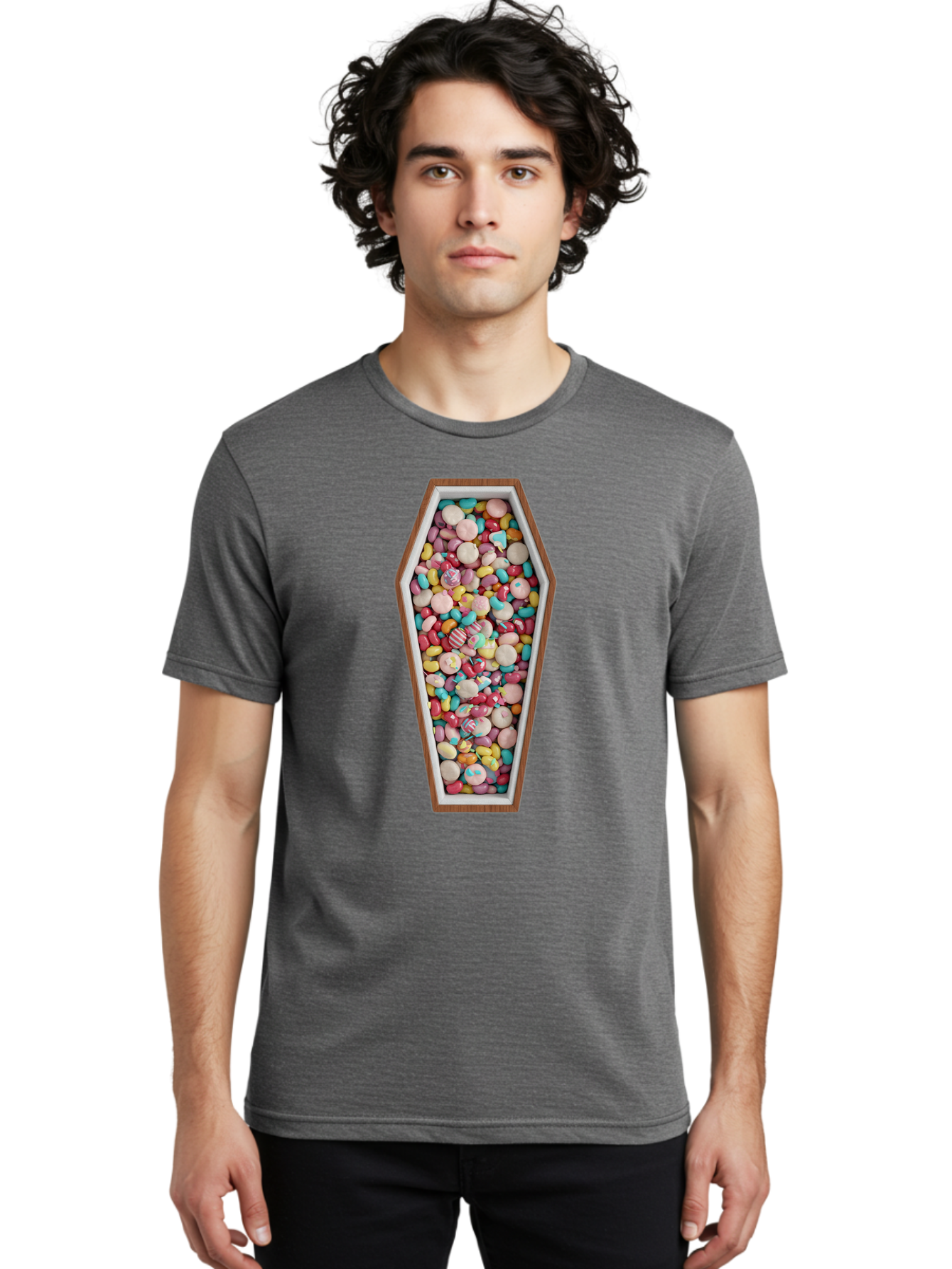 Coffin-Candy Men'S Graphic Tee, 100% Cotton, Comfortable Casual Summer Wear, Machine Washable, Vintage Camera, Old Camera, Antique Camera, Black Camera, Classic Photography, Photography Equipment, Nostalgic Device, Film Camera, Camera Art Bam086