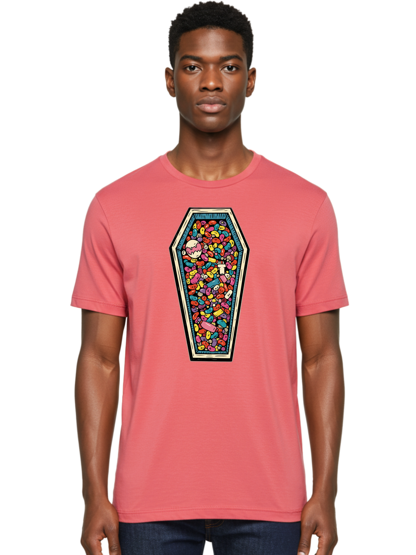 Coffin-Full-Of-Pills Men'S Graphic Tee, 100% Cotton, Comfortable Casual Summer Wear, Machine Washable, Vintage Camera, Old Camera, Antique Camera, Black Camera, Classic Photography, Photography Equipment, Nostalgic Device, Film Camera, Bam087