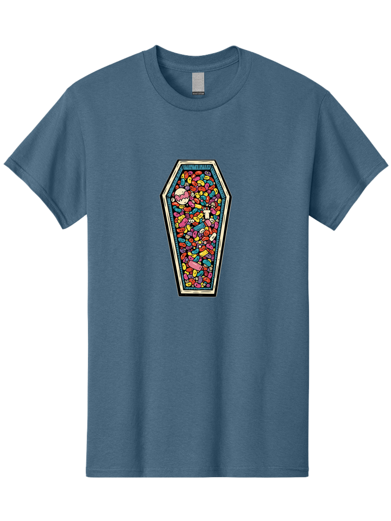Coffin-Full-Of-Pills Men'S Graphic Tee, 100% Cotton, Comfortable Casual Summer Wear, Machine Washable, Vintage Camera, Old Camera, Antique Camera, Black Camera, Classic Photography, Photography Equipment, Nostalgic Device, Film Camera, Bam087