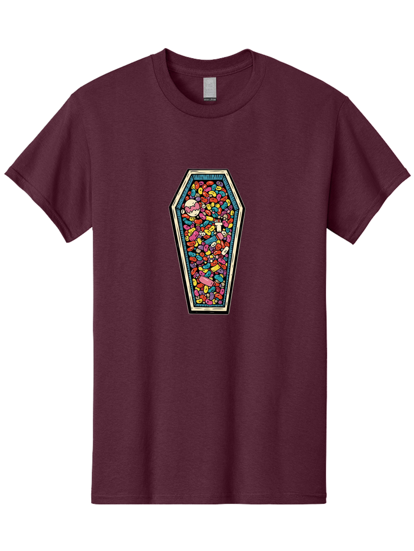 Coffin-Full-Of-Pills Men'S Graphic Tee, 100% Cotton, Comfortable Casual Summer Wear, Machine Washable, Vintage Camera, Old Camera, Antique Camera, Black Camera, Classic Photography, Photography Equipment, Nostalgic Device, Film Camera, Bam087