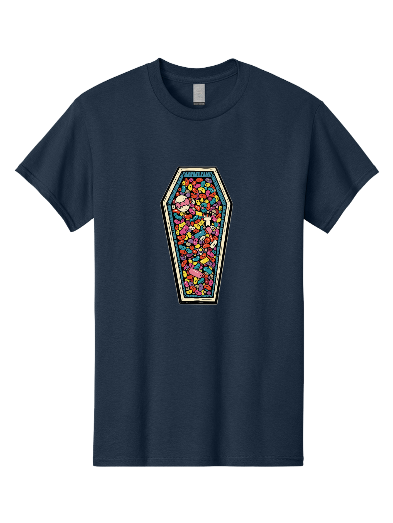 Coffin-Full-Of-Pills Men'S Graphic Tee, 100% Cotton, Comfortable Casual Summer Wear, Machine Washable, Vintage Camera, Old Camera, Antique Camera, Black Camera, Classic Photography, Photography Equipment, Nostalgic Device, Film Camera, Bam087