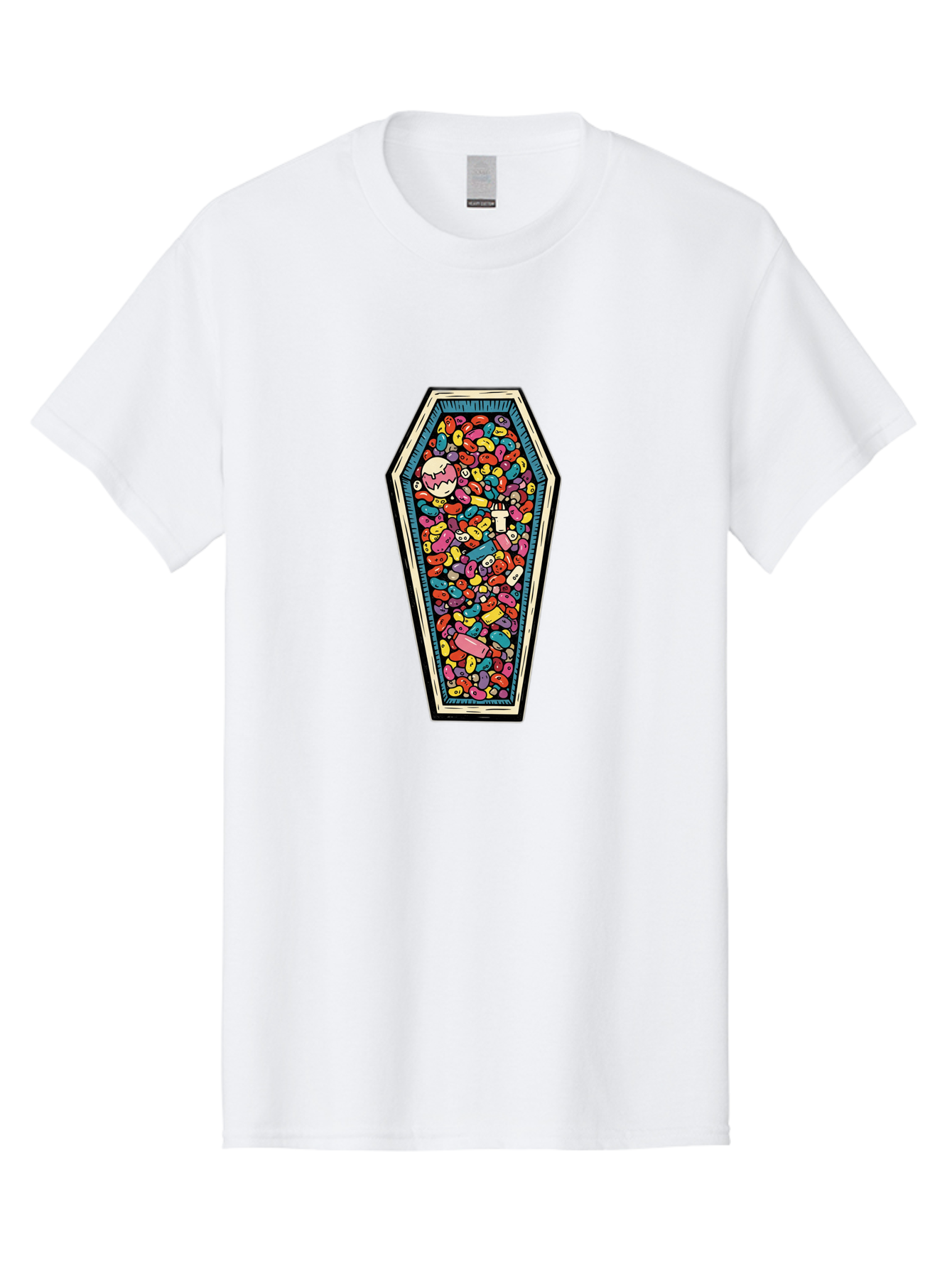 Coffin-Full-Of-Pills Men'S Graphic Tee, 100% Cotton, Comfortable Casual Summer Wear, Machine Washable, Vintage Camera, Old Camera, Antique Camera, Black Camera, Classic Photography, Photography Equipment, Nostalgic Device, Film Camera, Bam087