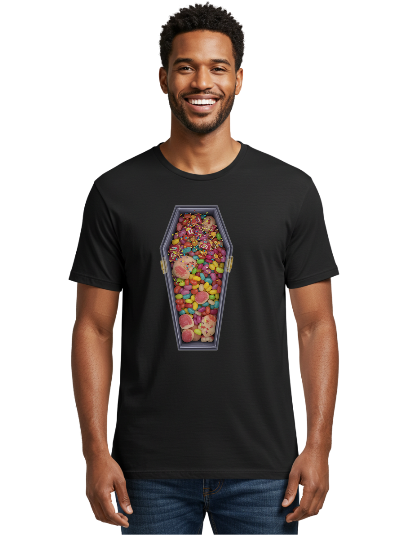 Coffin-Full-Of-Sweets Men'S Graphic Tee, 100% Cotton, Comfortable Casual Summer Wear, Machine Washable, Vintage Camera, Old Camera, Antique Camera, Black Camera, Classic Photography, Photography Equipment, Nostalgic Device, Film Camera, Bam088