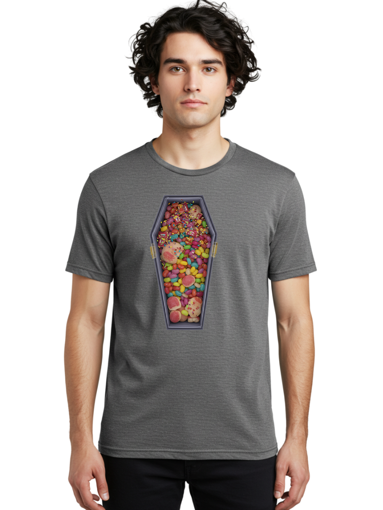 Coffin-Full-Of-Sweets Men'S Graphic Tee, 100% Cotton, Comfortable Casual Summer Wear, Machine Washable, Vintage Camera, Old Camera, Antique Camera, Black Camera, Classic Photography, Photography Equipment, Nostalgic Device, Film Camera, Bam088