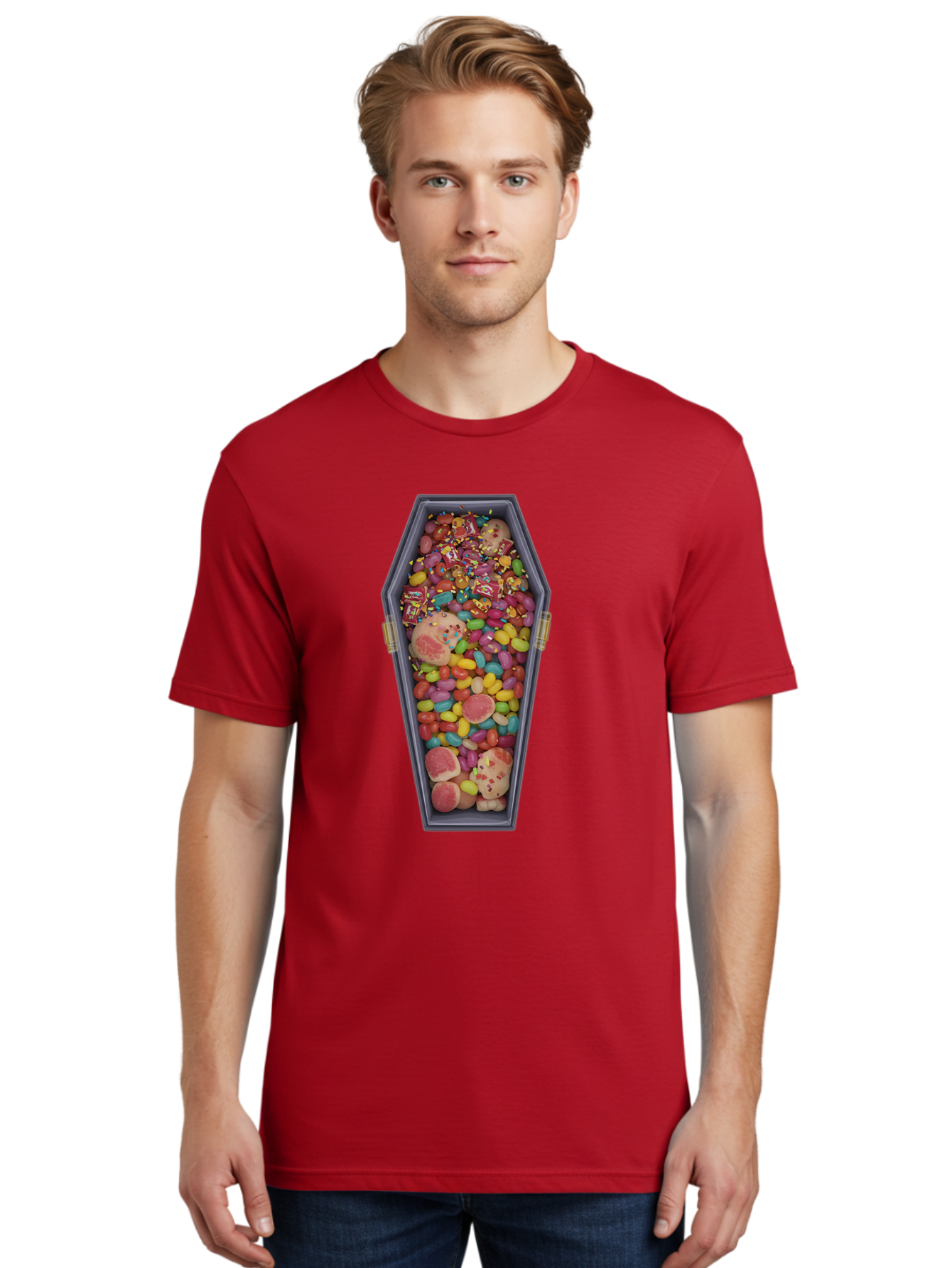 Coffin-Full-Of-Sweets Men'S Graphic Tee, 100% Cotton, Comfortable Casual Summer Wear, Machine Washable, Vintage Camera, Old Camera, Antique Camera, Black Camera, Classic Photography, Photography Equipment, Nostalgic Device, Film Camera, Bam088