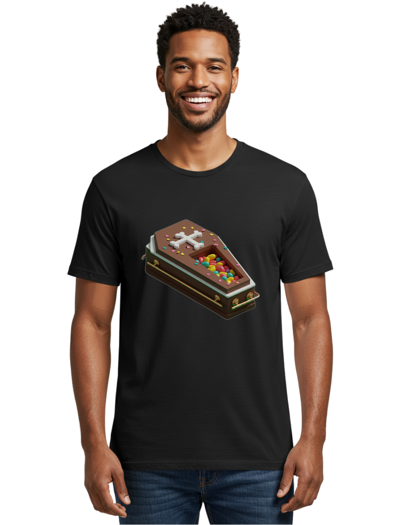 Coffin-With-Gumballs Men'S Graphic Tee, 100% Cotton, Comfortable Casual Summer Wear, Machine Washable, Vintage Camera, Old Camera, Antique Camera, Black Camera, Classic Photography, Photography Equipment, Nostalgic Device, Film Camera, Bam089