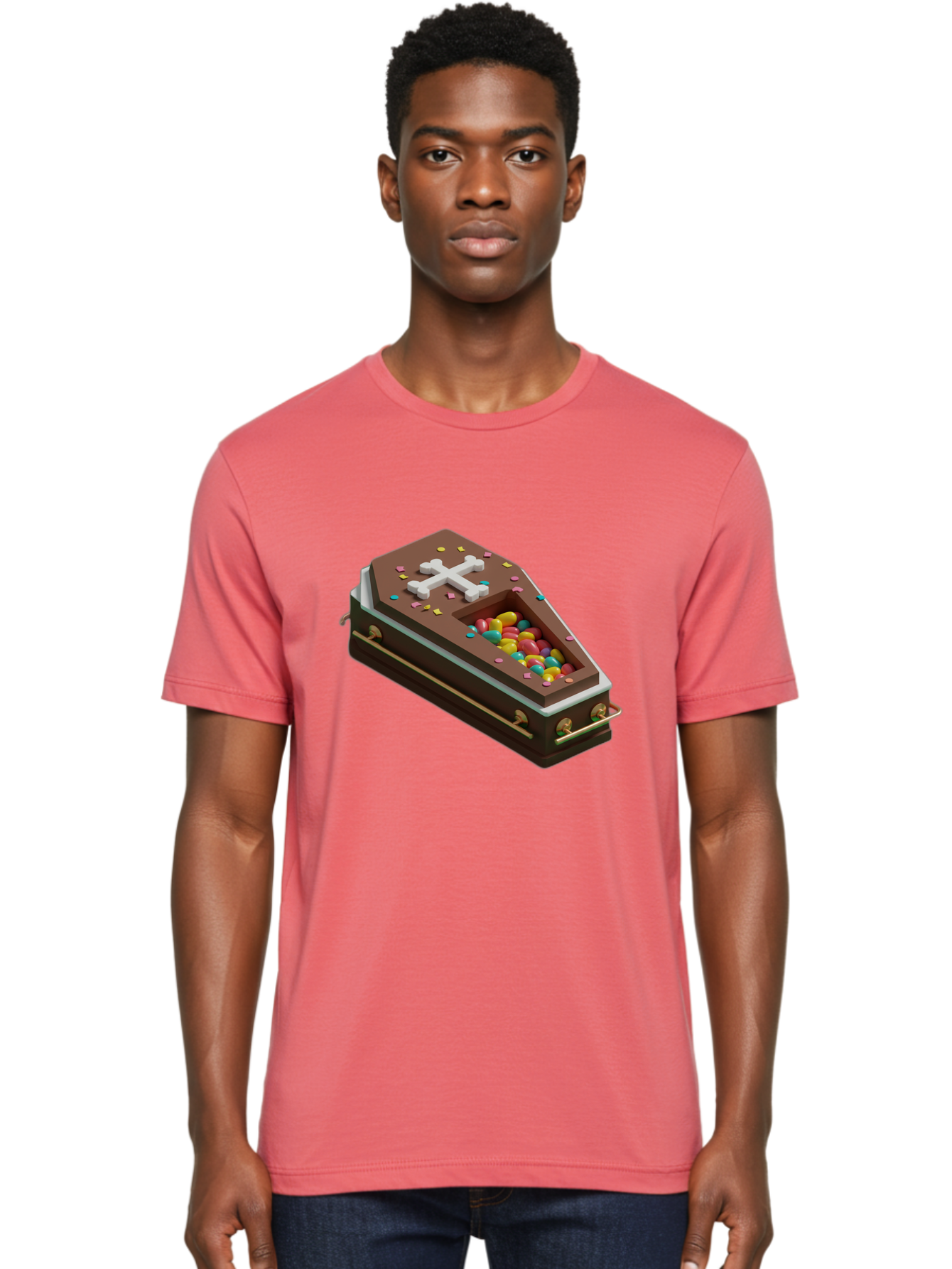 Coffin-With-Gumballs Men'S Graphic Tee, 100% Cotton, Comfortable Casual Summer Wear, Machine Washable, Vintage Camera, Old Camera, Antique Camera, Black Camera, Classic Photography, Photography Equipment, Nostalgic Device, Film Camera, Bam089