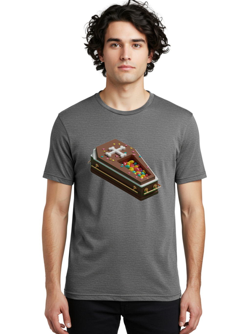 Coffin-With-Gumballs Men'S Graphic Tee, 100% Cotton, Comfortable Casual Summer Wear, Machine Washable, Vintage Camera, Old Camera, Antique Camera, Black Camera, Classic Photography, Photography Equipment, Nostalgic Device, Film Camera, Bam089