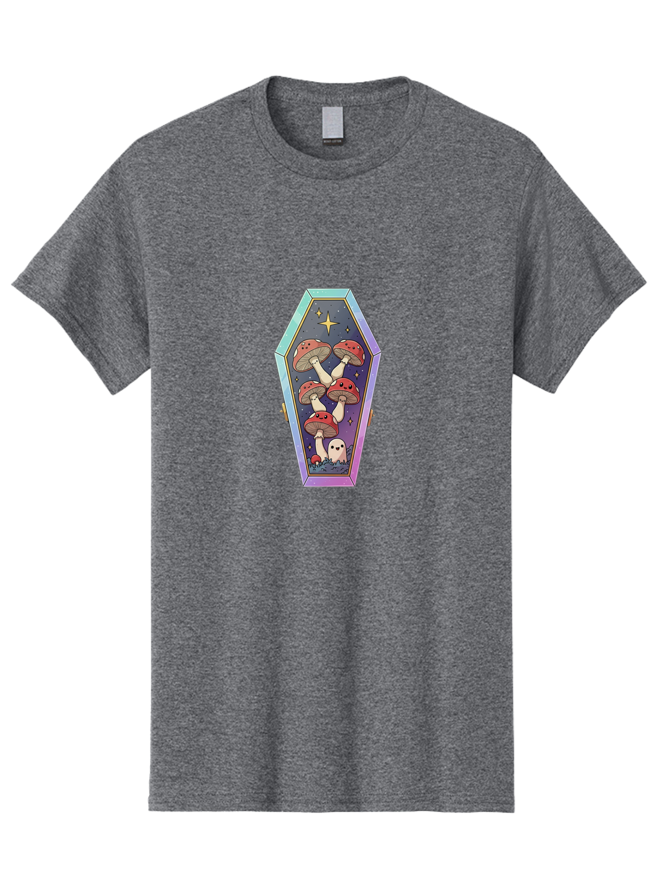 Coffin-With-Mushrooms Men'S Graphic Tee, 100% Cotton, Comfortable Casual Summer Wear, Machine Washable, Vintage Camera, Old Camera, Antique Camera, Black Camera, Classic Photography, Photography Equipment, Nostalgic Device, Film Camera, Bam091