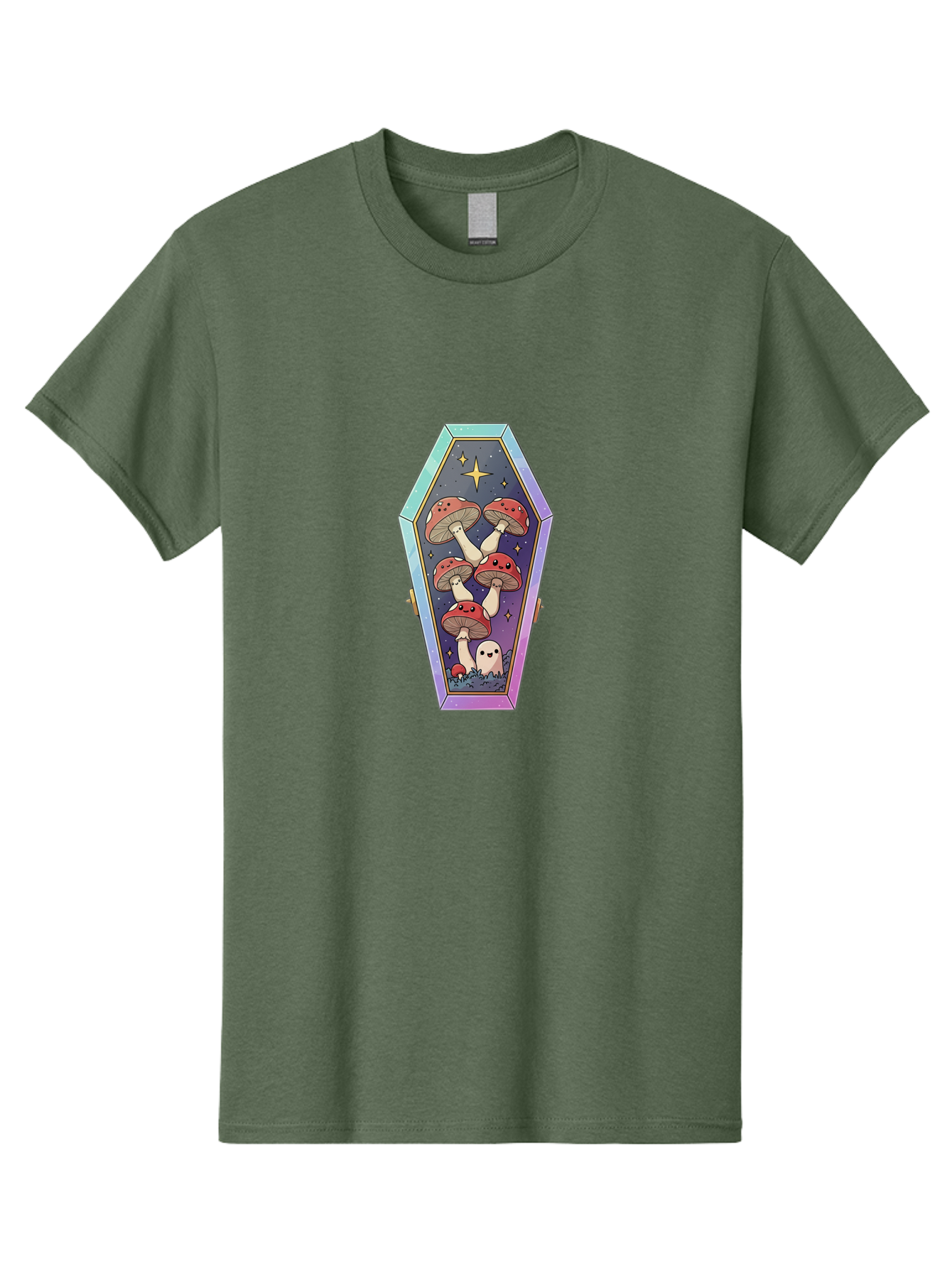 Coffin-With-Mushrooms Men'S Graphic Tee, 100% Cotton, Comfortable Casual Summer Wear, Machine Washable, Vintage Camera, Old Camera, Antique Camera, Black Camera, Classic Photography, Photography Equipment, Nostalgic Device, Film Camera, Bam091