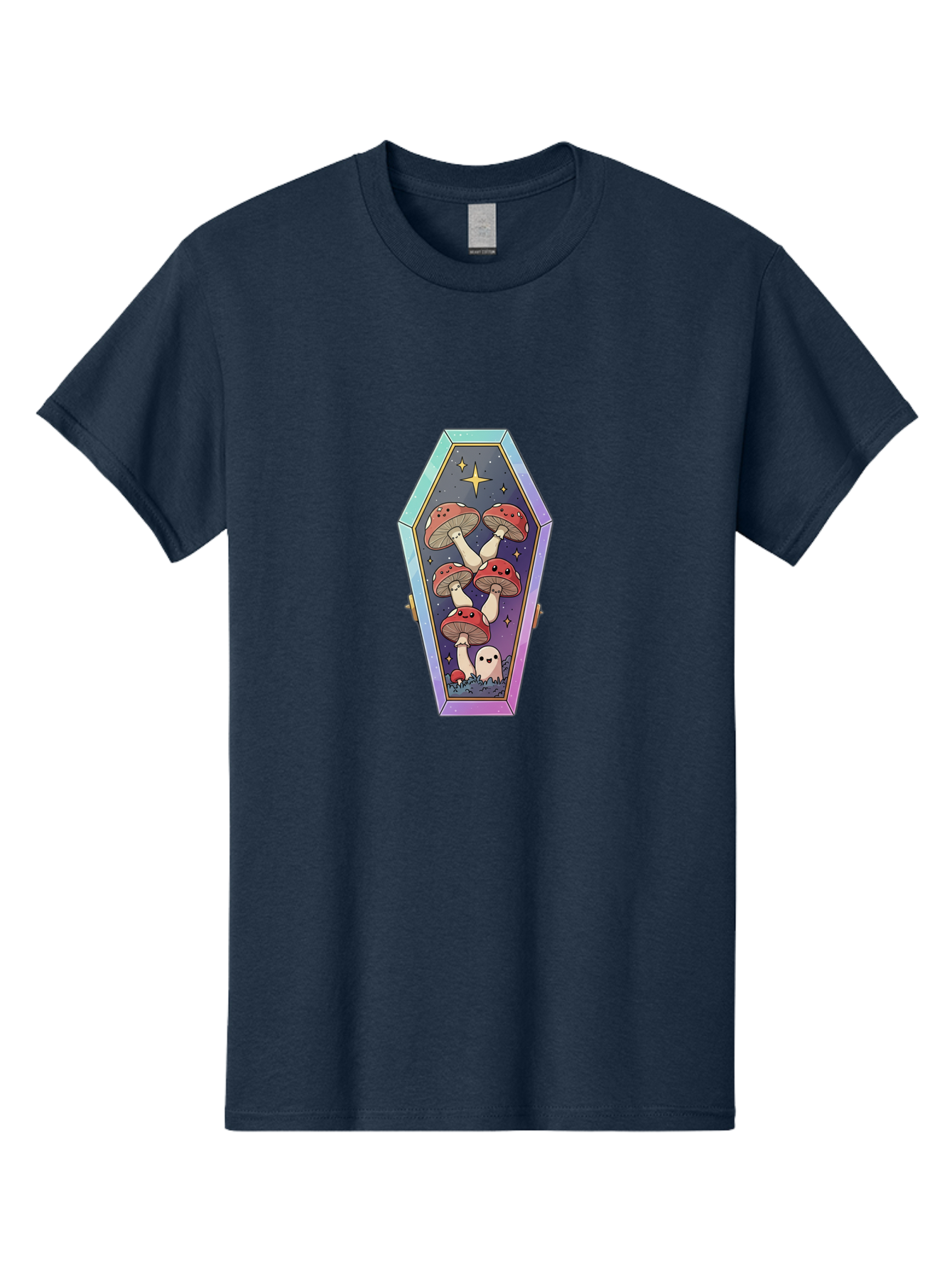 Coffin-With-Mushrooms Men'S Graphic Tee, 100% Cotton, Comfortable Casual Summer Wear, Machine Washable, Vintage Camera, Old Camera, Antique Camera, Black Camera, Classic Photography, Photography Equipment, Nostalgic Device, Film Camera, Bam091