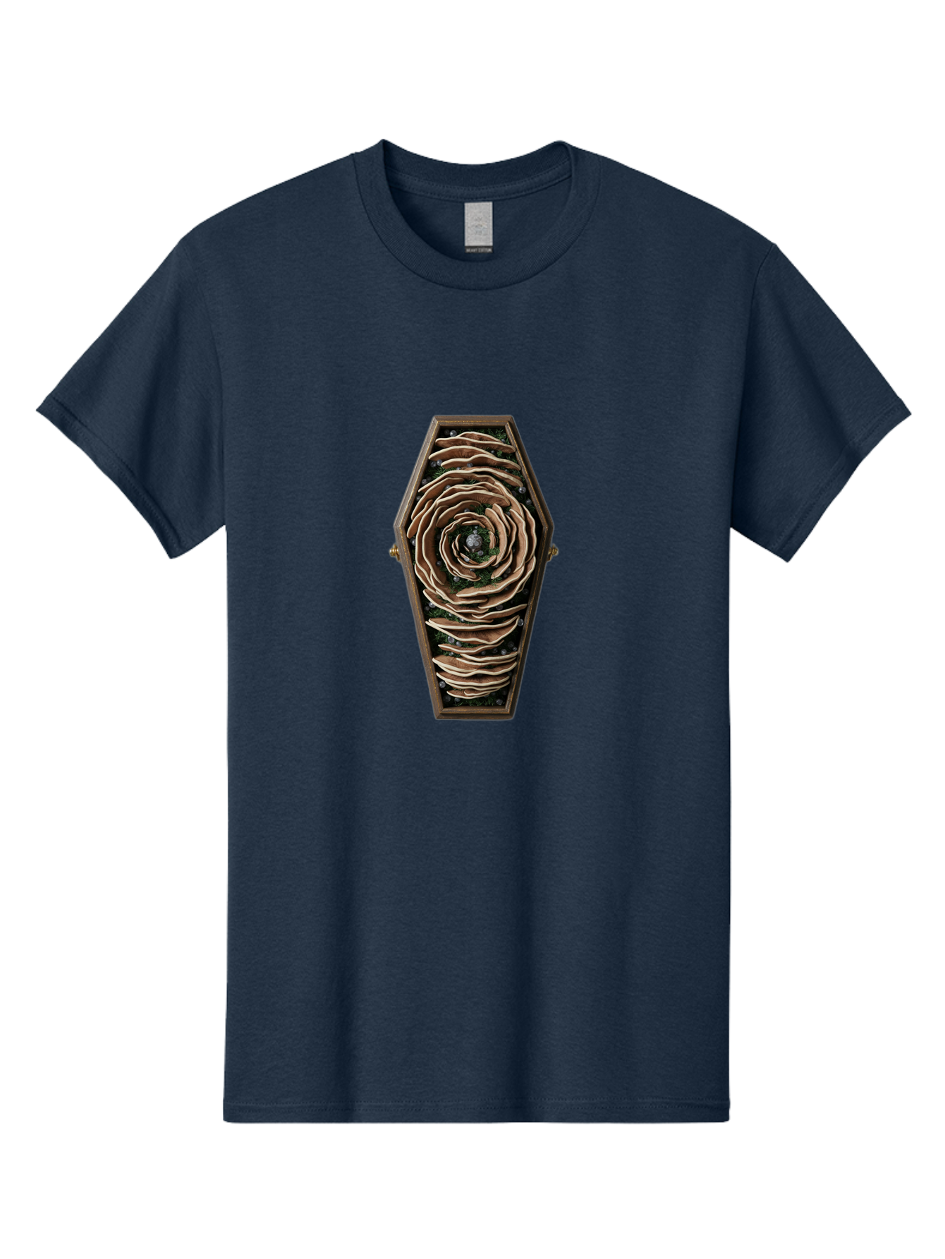 Coffin-With-Rose Men'S Graphic Tee, 100% Cotton, Comfortable Casual Summer Wear, Machine Washable, Vintage Camera, Old Camera, Antique Camera, Black Camera, Classic Photography, Photography Equipment, Nostalgic Device, Film Camera, Camera Art Bam092