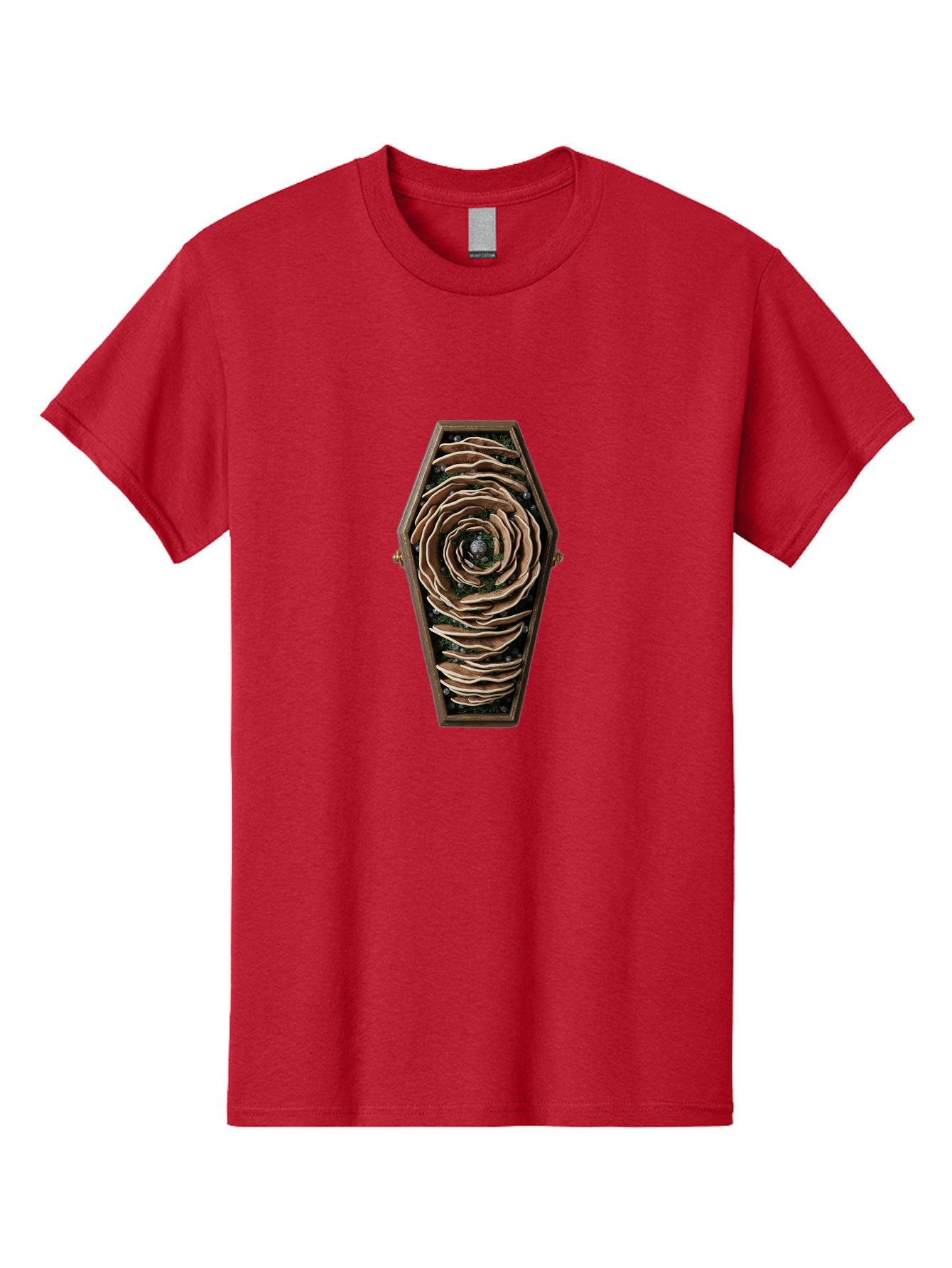 Coffin-With-Rose Men'S Graphic Tee, 100% Cotton, Comfortable Casual Summer Wear, Machine Washable, Vintage Camera, Old Camera, Antique Camera, Black Camera, Classic Photography, Photography Equipment, Nostalgic Device, Film Camera, Camera Art Bam092