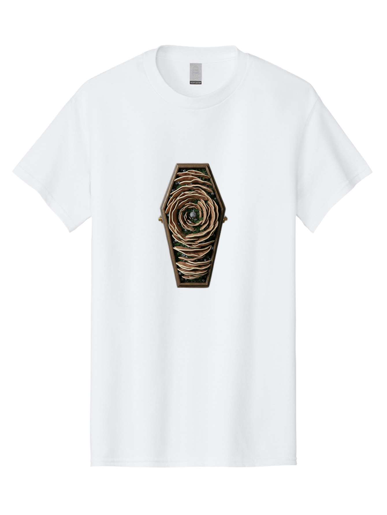 Coffin-With-Rose Men'S Graphic Tee, 100% Cotton, Comfortable Casual Summer Wear, Machine Washable, Vintage Camera, Old Camera, Antique Camera, Black Camera, Classic Photography, Photography Equipment, Nostalgic Device, Film Camera, Camera Art Bam092