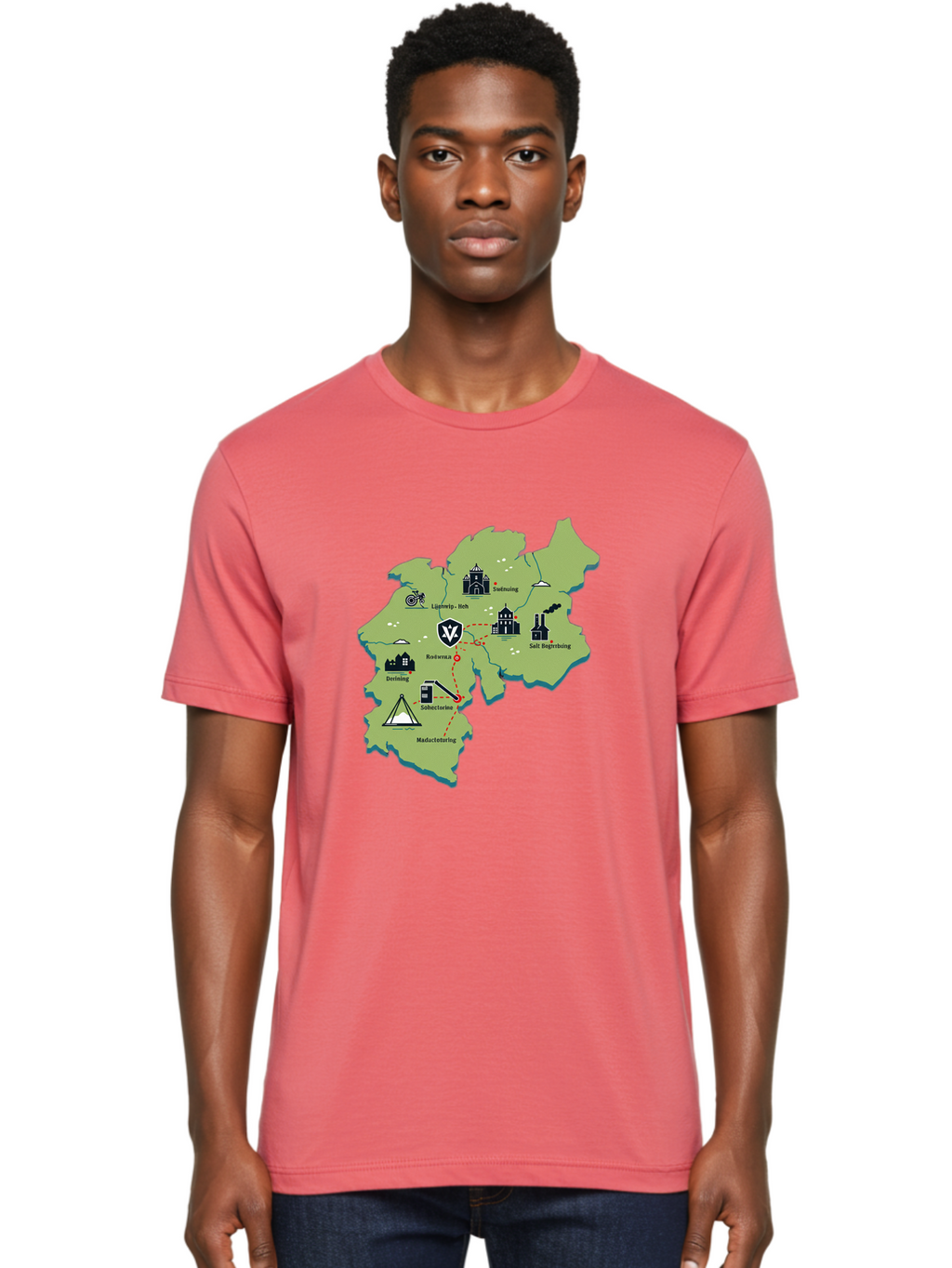 Colchester-Map Men'S Graphic Tee, 100% Cotton, Comfortable Casual Summer Wear, Machine Washable, Vintage Camera, Old Camera, Antique Camera, Black Camera, Classic Photography, Photography Equipment, Nostalgic Device, Film Camera, Camera Art Bam093