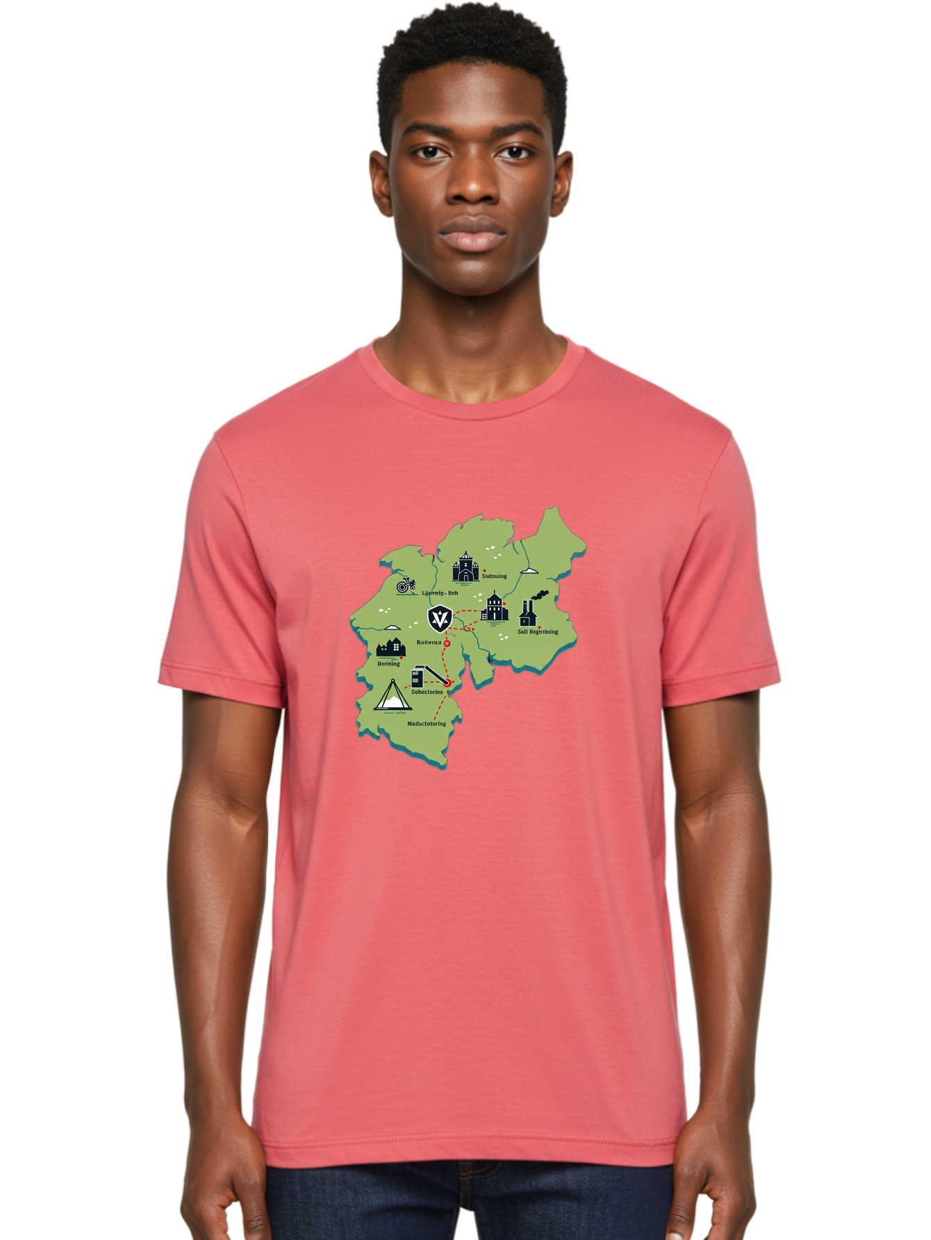 Colchester-Map Men'S Graphic Tee, 100% Cotton, Comfortable Casual Summer Wear, Machine Washable, Vintage Camera, Old Camera, Antique Camera, Black Camera, Classic Photography, Photography Equipment, Nostalgic Device, Film Camera, Camera Art Bam093