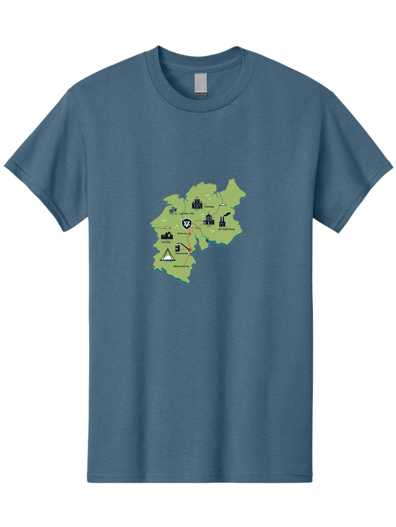 Colchester-Map Men'S Graphic Tee, 100% Cotton, Comfortable Casual Summer Wear, Machine Washable, Vintage Camera, Old Camera, Antique Camera, Black Camera, Classic Photography, Photography Equipment, Nostalgic Device, Film Camera, Camera Art Bam093