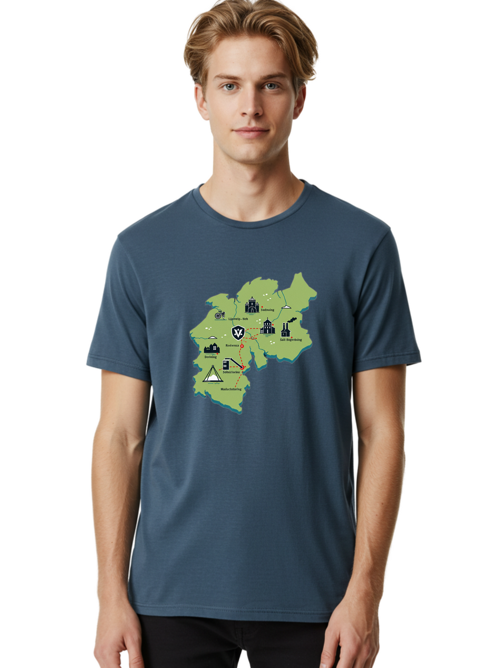Colchester-Map Men'S Graphic Tee, 100% Cotton, Comfortable Casual Summer Wear, Machine Washable, Vintage Camera, Old Camera, Antique Camera, Black Camera, Classic Photography, Photography Equipment, Nostalgic Device, Film Camera, Camera Art Bam093