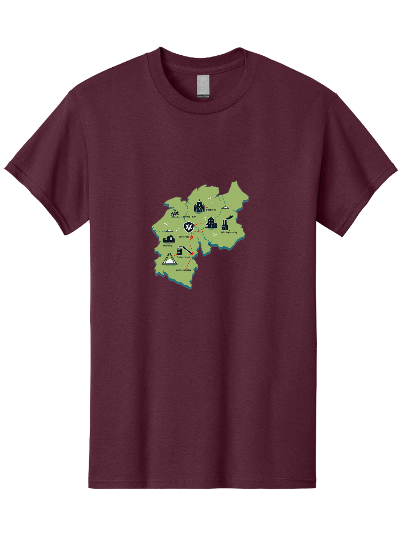 Colchester-Map Men'S Graphic Tee, 100% Cotton, Comfortable Casual Summer Wear, Machine Washable, Vintage Camera, Old Camera, Antique Camera, Black Camera, Classic Photography, Photography Equipment, Nostalgic Device, Film Camera, Camera Art Bam093