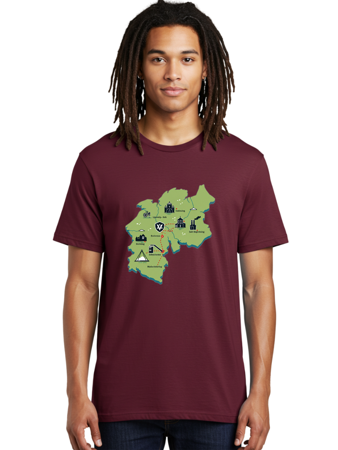 Colchester-Map Men'S Graphic Tee, 100% Cotton, Comfortable Casual Summer Wear, Machine Washable, Vintage Camera, Old Camera, Antique Camera, Black Camera, Classic Photography, Photography Equipment, Nostalgic Device, Film Camera, Camera Art Bam093