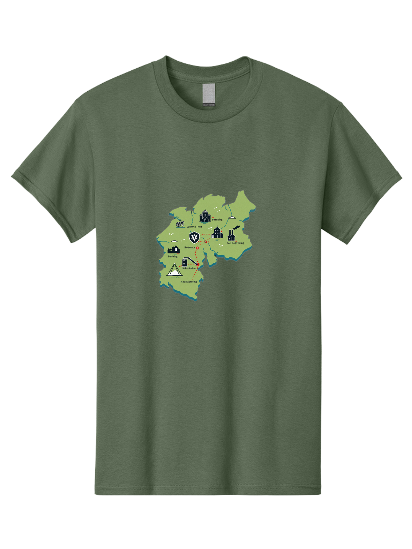 Colchester-Map Men'S Graphic Tee, 100% Cotton, Comfortable Casual Summer Wear, Machine Washable, Vintage Camera, Old Camera, Antique Camera, Black Camera, Classic Photography, Photography Equipment, Nostalgic Device, Film Camera, Camera Art Bam093