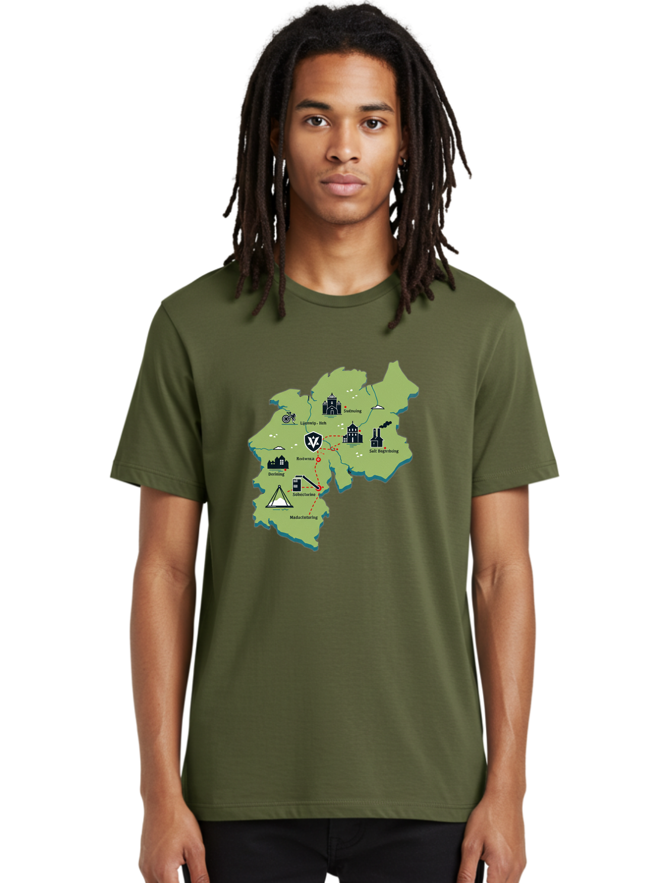 Colchester-Map Men'S Graphic Tee, 100% Cotton, Comfortable Casual Summer Wear, Machine Washable, Vintage Camera, Old Camera, Antique Camera, Black Camera, Classic Photography, Photography Equipment, Nostalgic Device, Film Camera, Camera Art Bam093