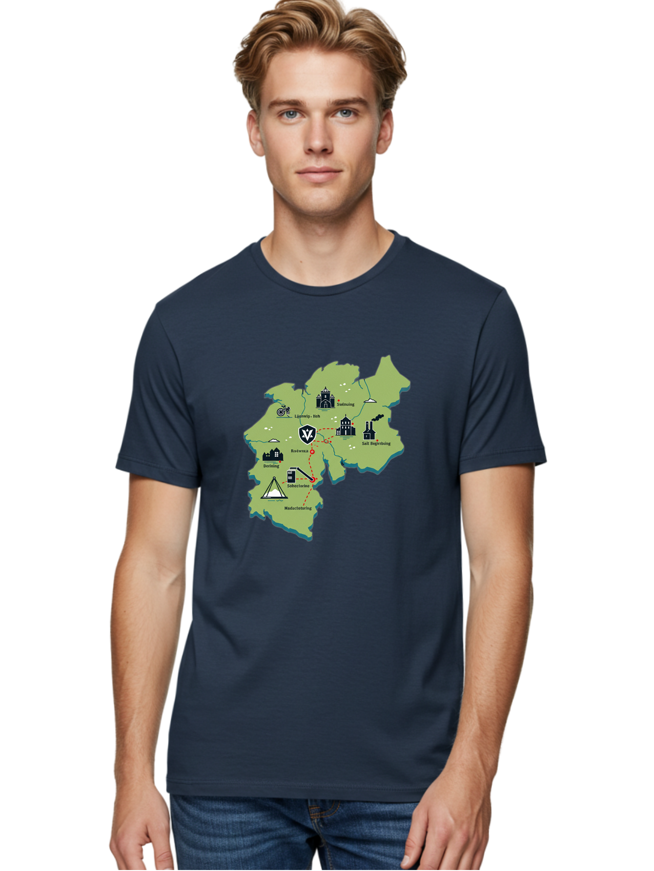 Colchester-Map Men'S Graphic Tee, 100% Cotton, Comfortable Casual Summer Wear, Machine Washable, Vintage Camera, Old Camera, Antique Camera, Black Camera, Classic Photography, Photography Equipment, Nostalgic Device, Film Camera, Camera Art Bam093