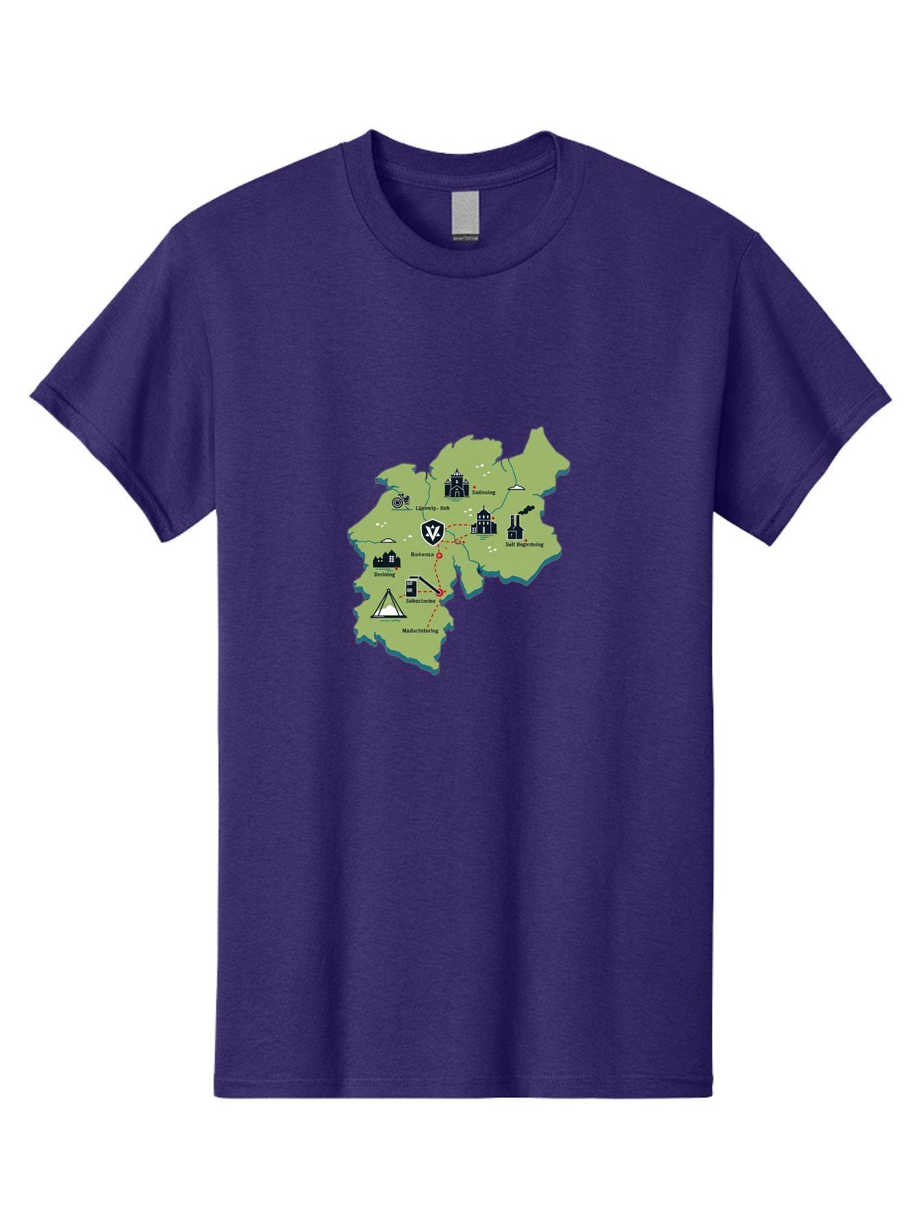 Colchester-Map Men'S Graphic Tee, 100% Cotton, Comfortable Casual Summer Wear, Machine Washable, Vintage Camera, Old Camera, Antique Camera, Black Camera, Classic Photography, Photography Equipment, Nostalgic Device, Film Camera, Camera Art Bam093